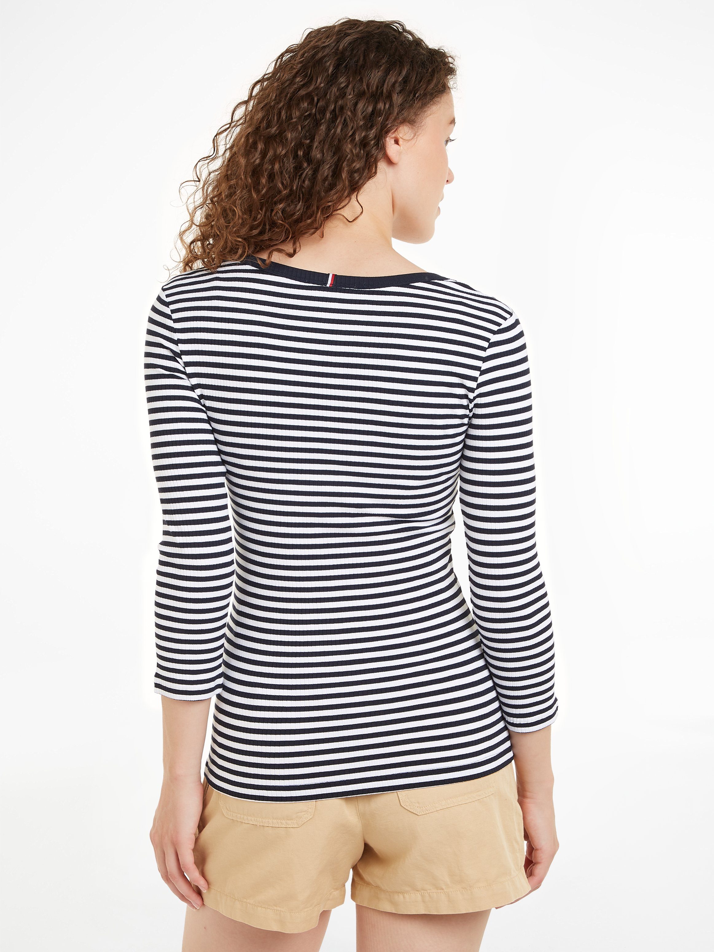 Tommy Hilfiger 3/4-Arm-Shirt SLIM 5X2 STR günstig online kaufen