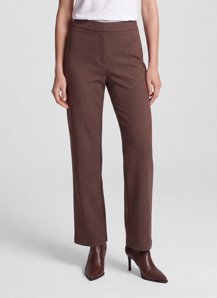 Rabe Stoffhose unifarben - mit Viskose/Stretch