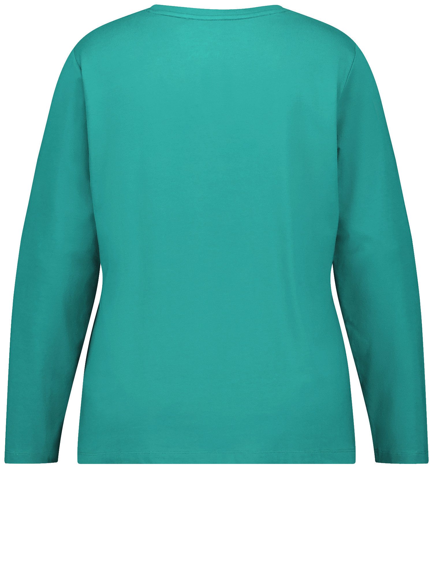 Samoon Shirtbluse Basic Langarmshirt