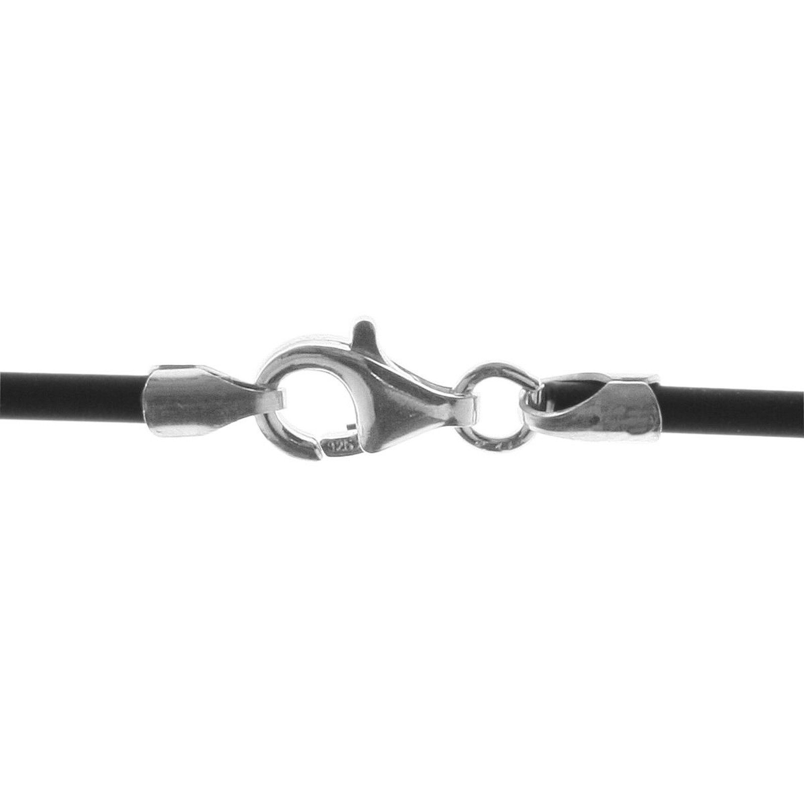 OSTSEE-SCHMUCK Halsreif Ostsee-Schmuck Halsreif Kautschuk 2,0 mm (1-tlg)