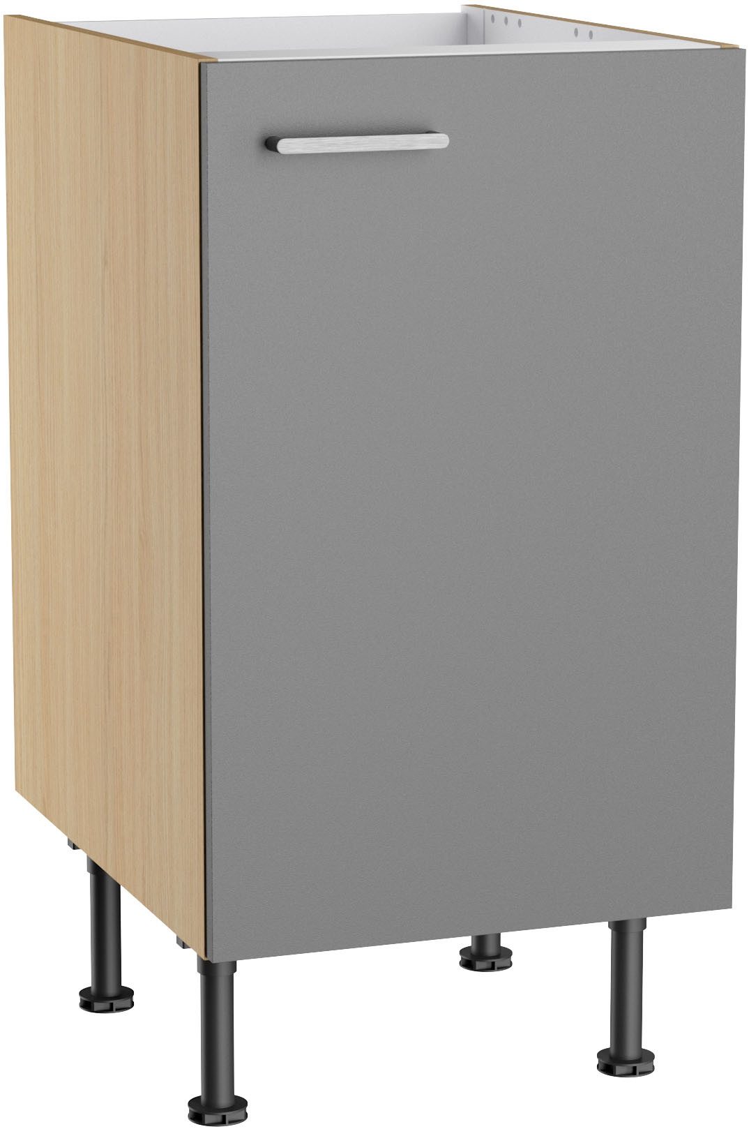 KOCHSTATION Spülenschrank KS-Lucy Breite 45 cm, mit 1 Tür, höhenverstellbare Füße, Soft-Close