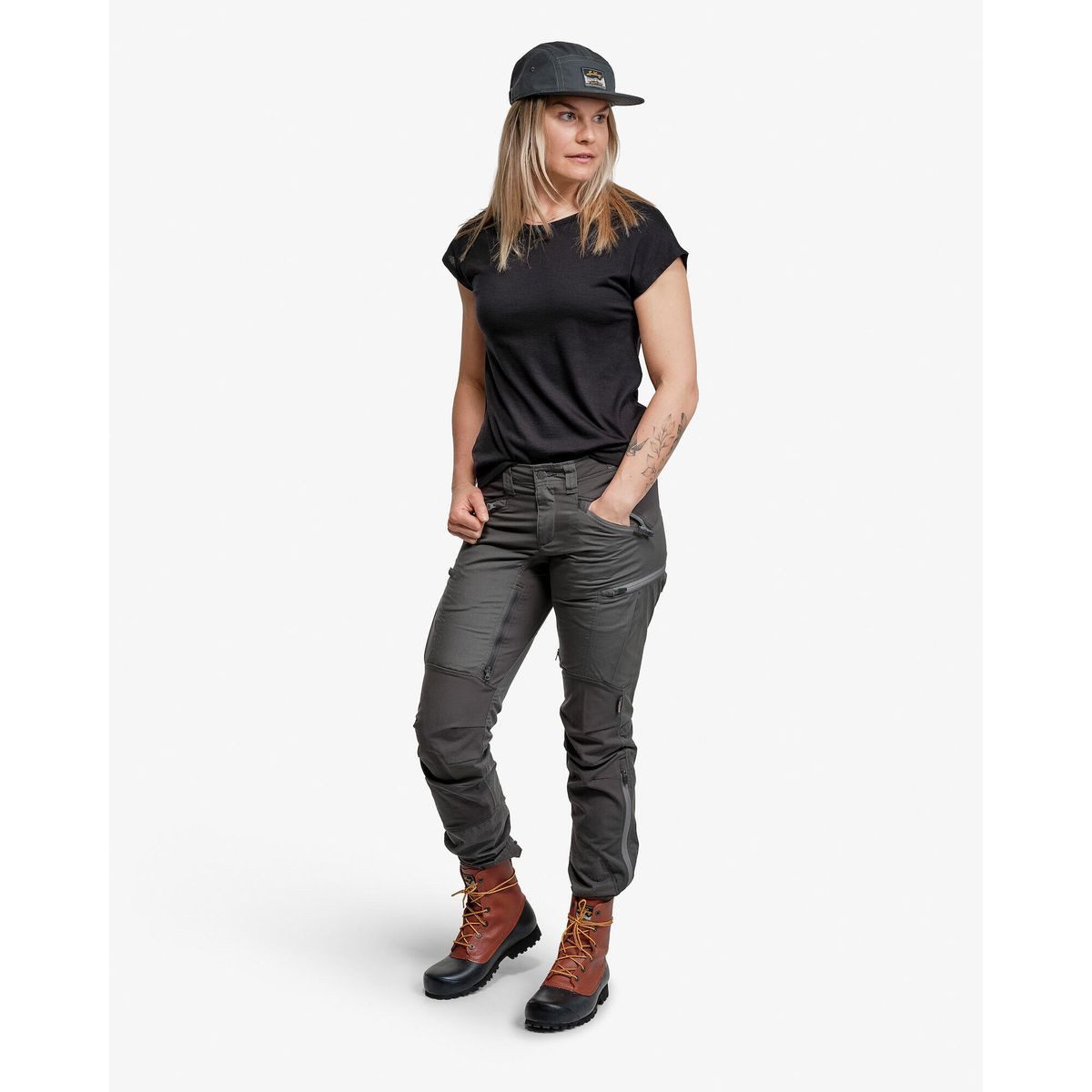 Lundhags Outdoorhose Makke Ws Pant Vielseitige Damenhose für Wandern und Trekking mit optimaler