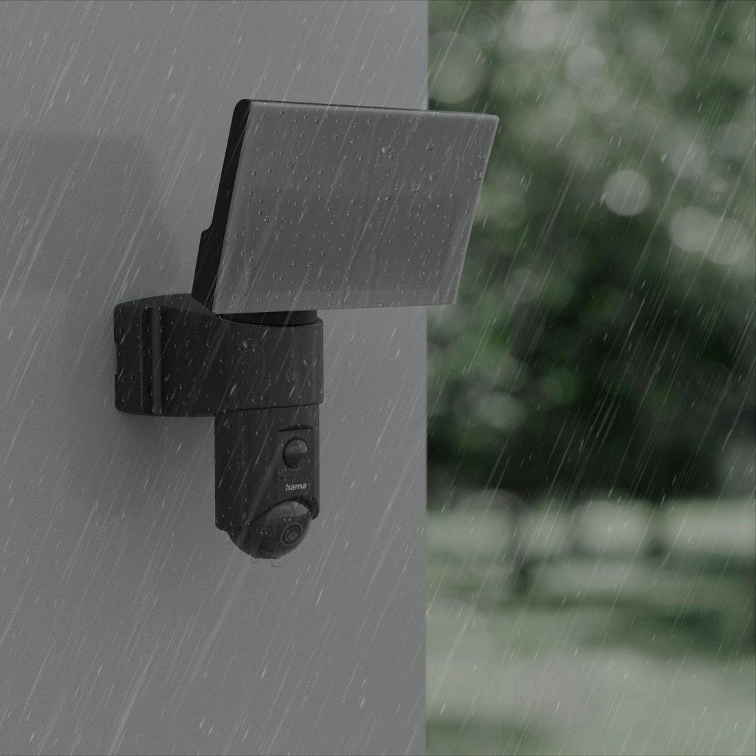 Outdoor (Außenbereich) Überwachungskamera u. HD WLAN-Licht mit Full Bewegungsmelder Hama Nachtsicht Kamera