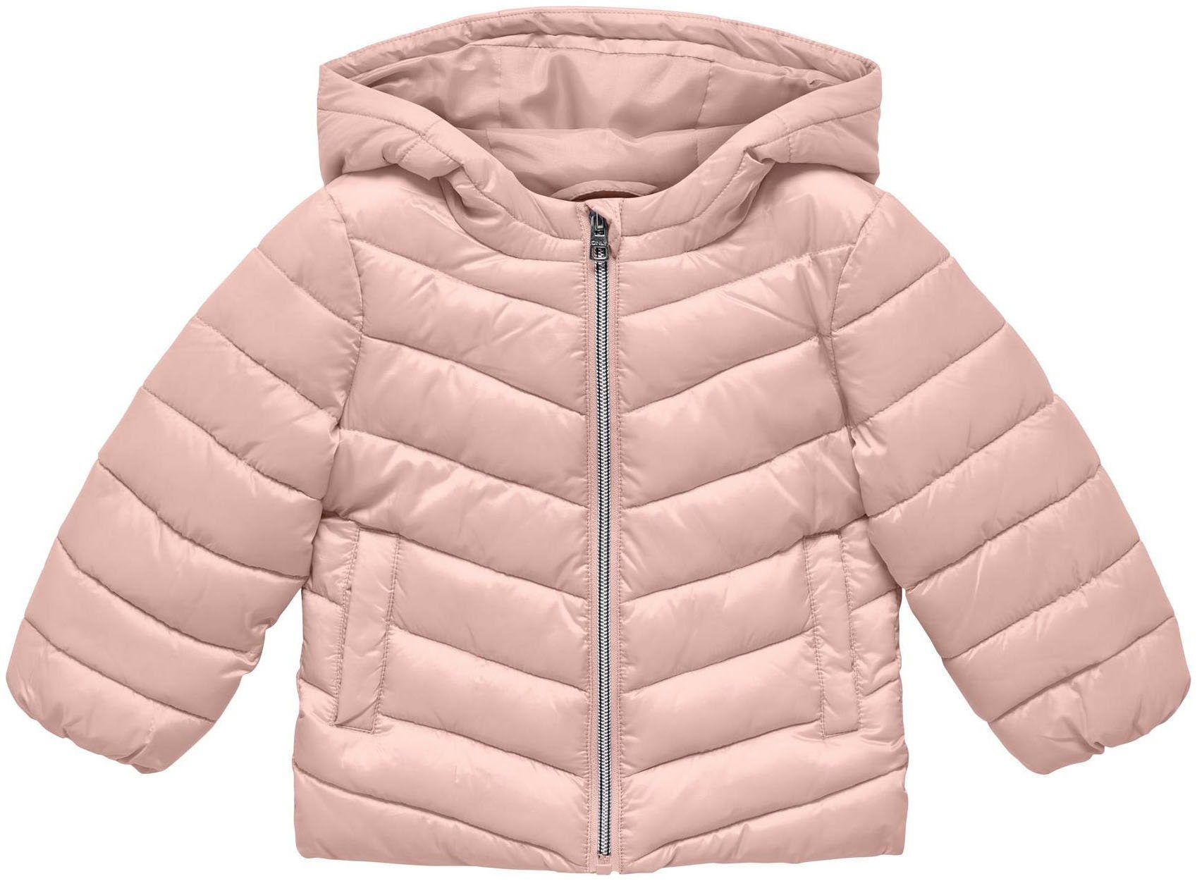 KIDS ONLY Steppjacke KMGTANEA QUILTED HOOD JAC mit Kapuze