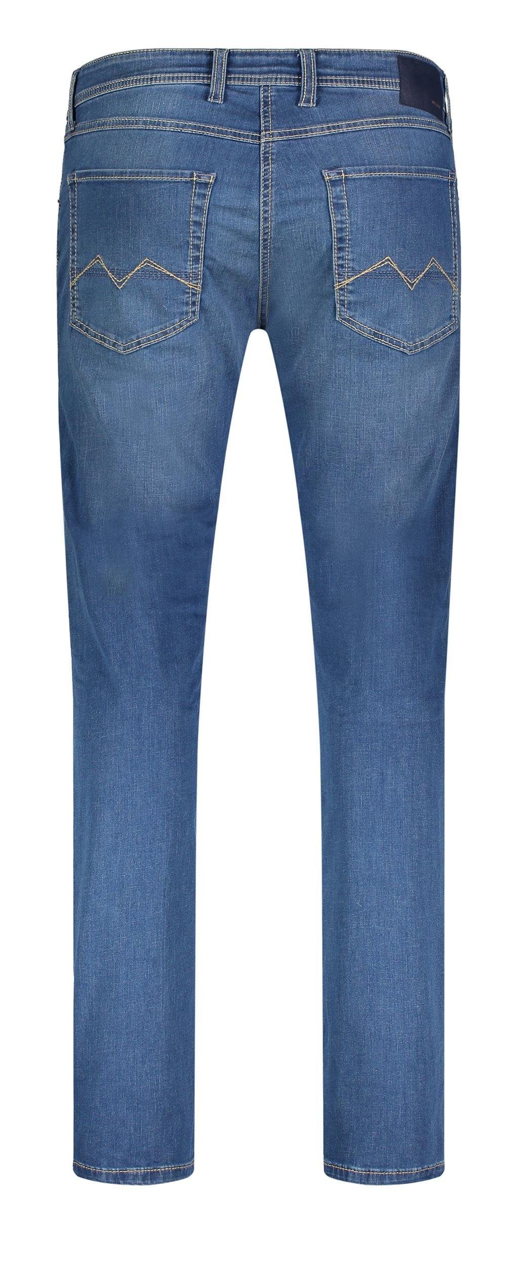 0501-00-1792 MAC 5-Pocket-Jeans mid summer H459 wash MAC ARNE blue
