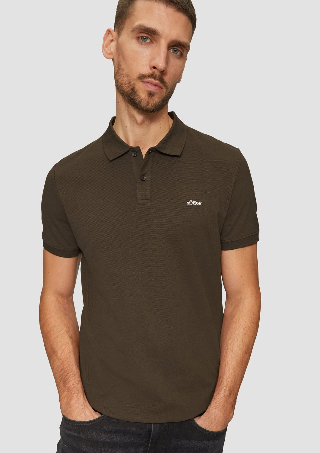 s.Oliver Poloshirt Poloshirt Kragen, Knopfleiste, kurzarm günstig online kaufen