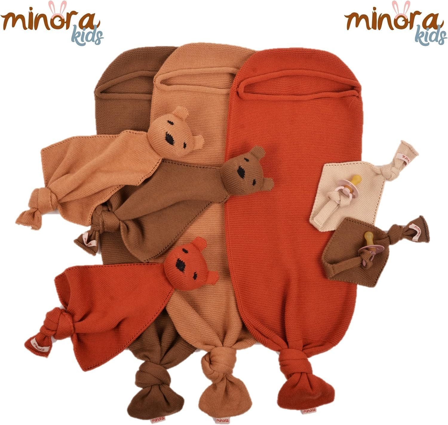 Babydecke Minora Baby Strickwaren Cocoon-Tedy Swaddle günstig online kaufen
