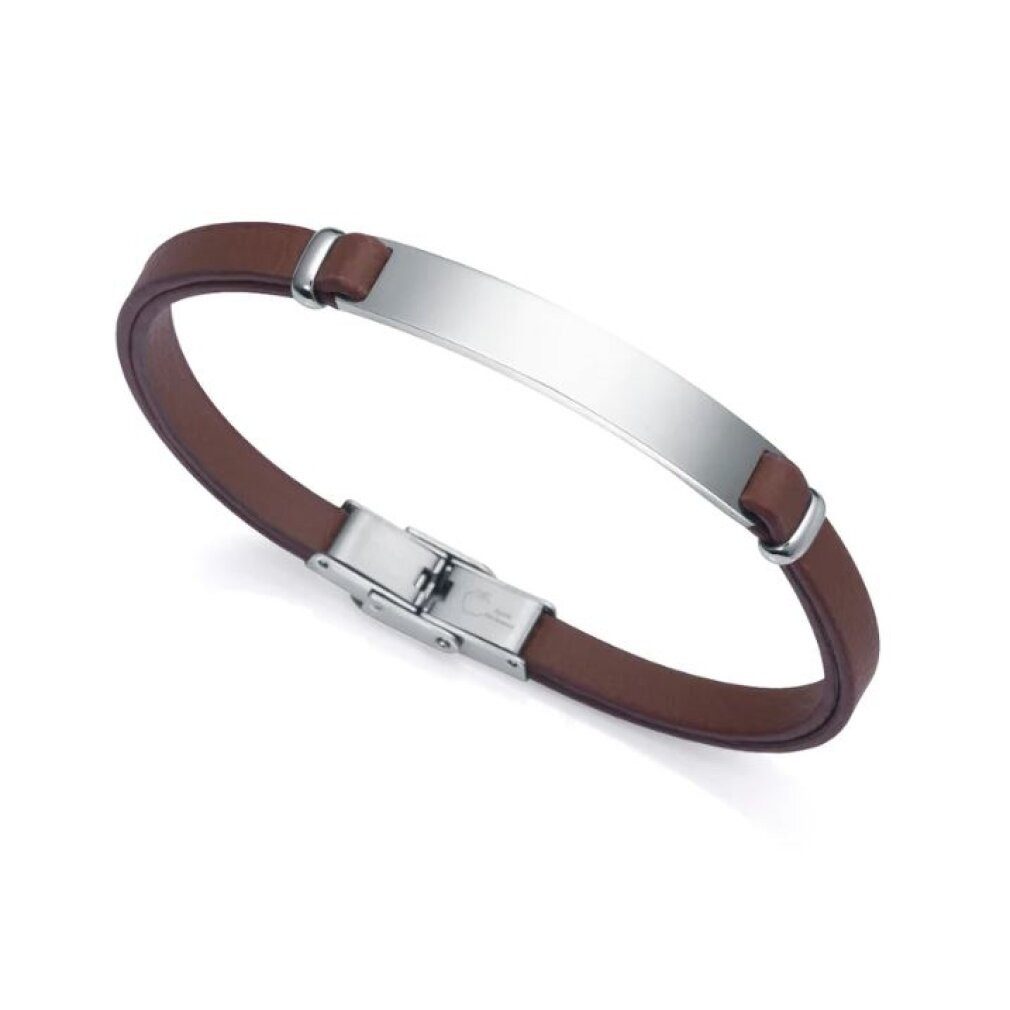 Viceroy Armband Stylisches Armband aus braunem Kunstleder Eco 75343P01011