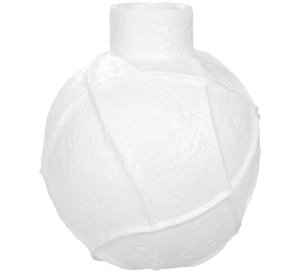 Tischvase Vase Linhas, weiß, Höhe ca. 38 cm