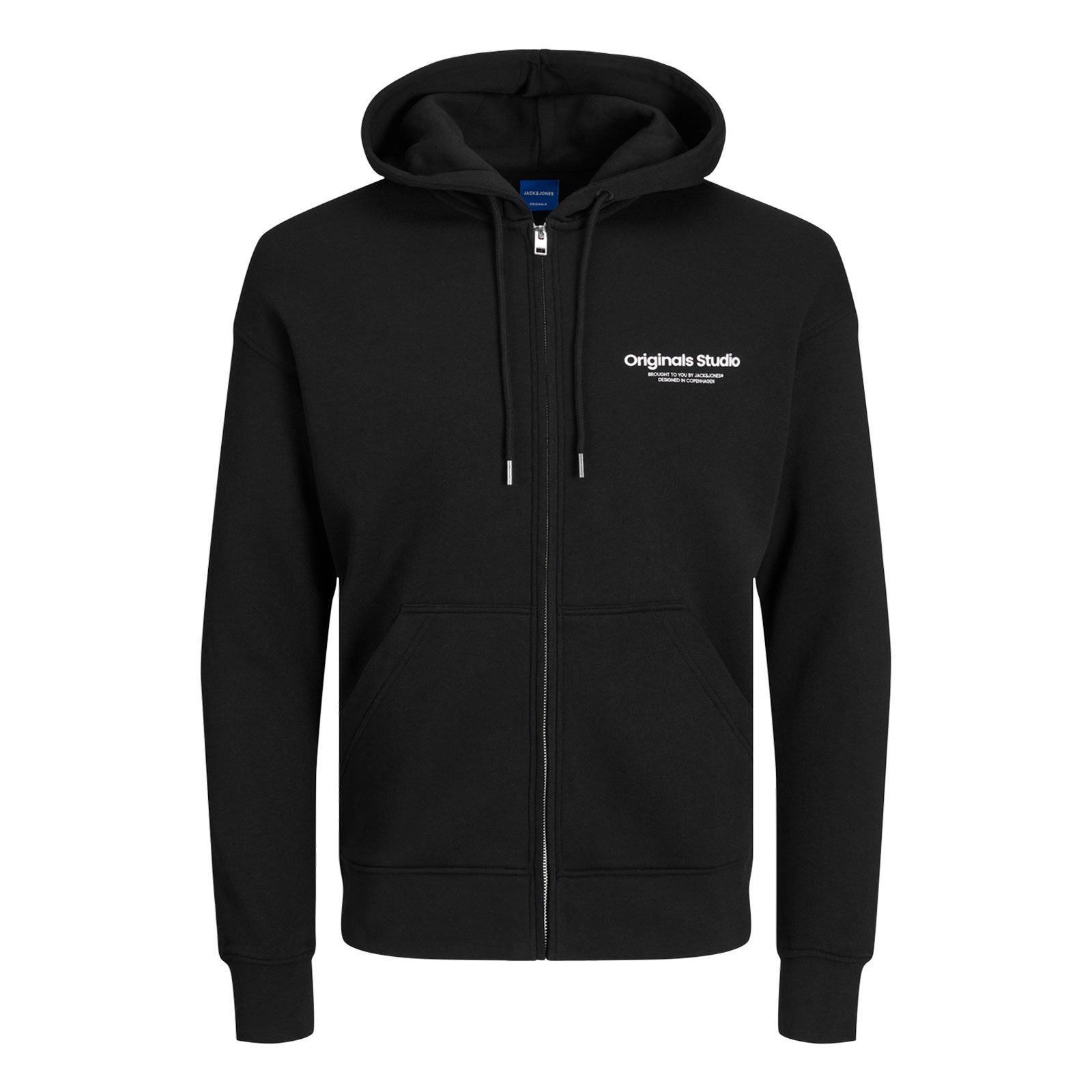 Jack & Jones Kapuzensweatjacke Sweat Zip Hood mit 3D-Schriftzug