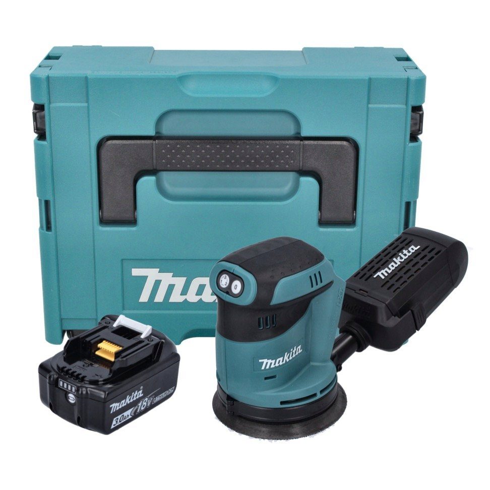 Makita Akku-Exzenterschleifer DBO 180 F1J Akku Exzenterschleifer 18 V 125 m günstig online kaufen