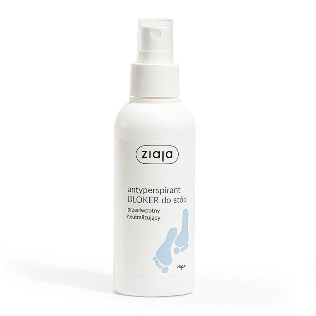 Ziaja Deo-Spray Bloker Antitranspirant für Füße neutralisierendes Spray 100ml