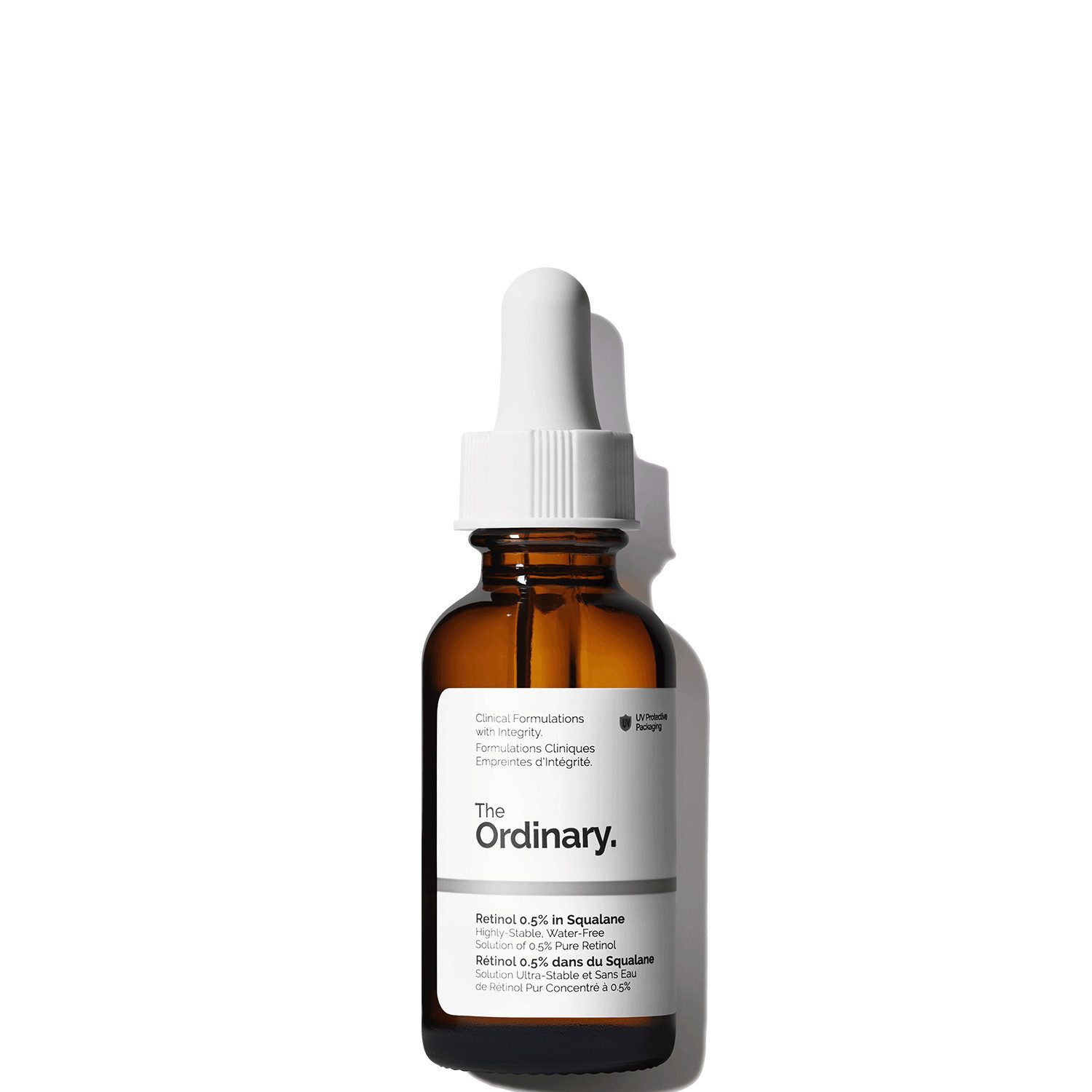 The Ordinary Körperpflegemittel The Ordinary Retinol 0.5% in Squalane – Retinol-Serum 30 ml, 1-tlg., 0,5 % Retinol Squalane-Basis Vegan Wasserfrei