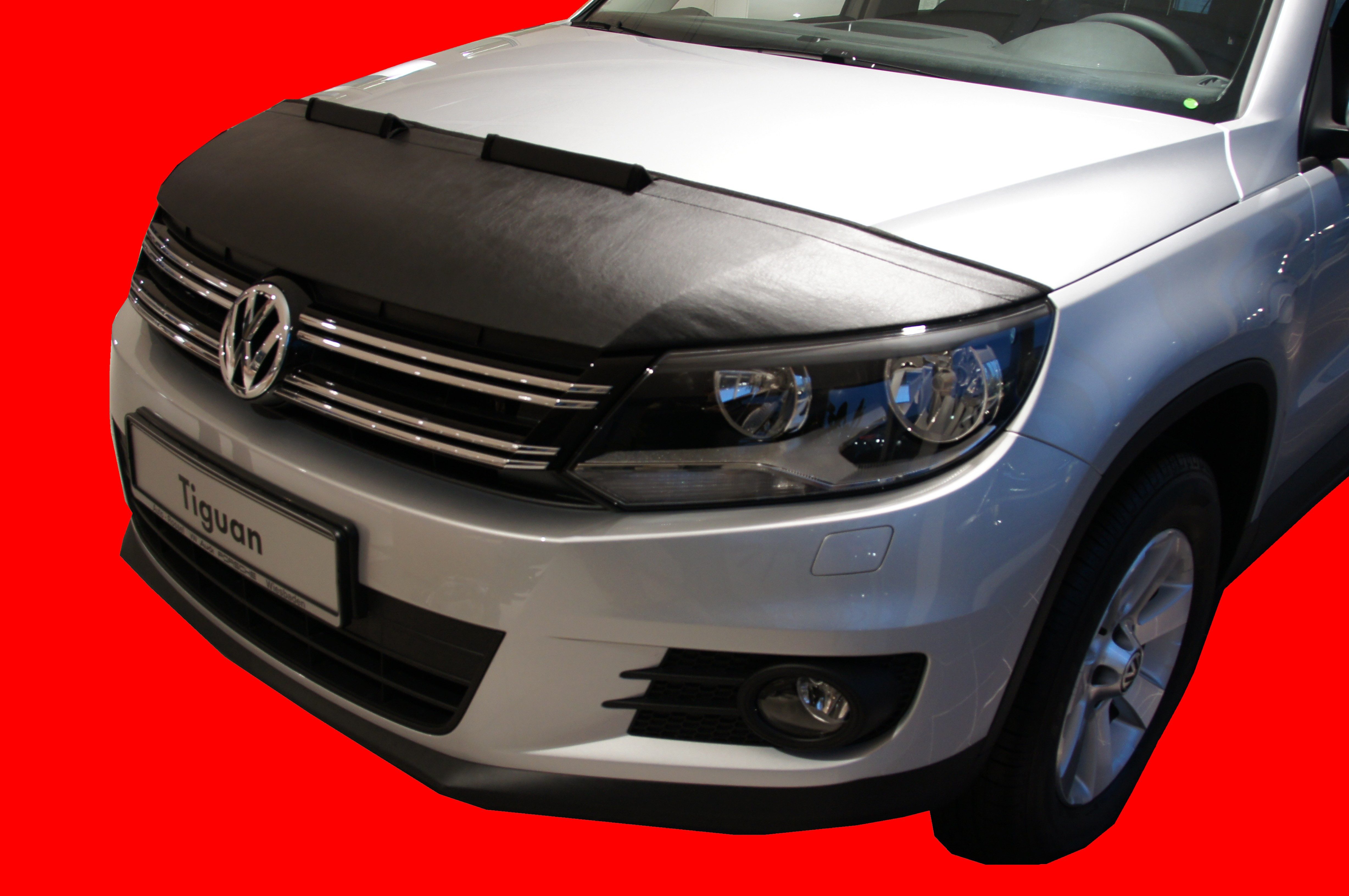 Autoplane AB3-00139 Steinschlagschutz für VW Tiguan 2007-2016 Haubenbra