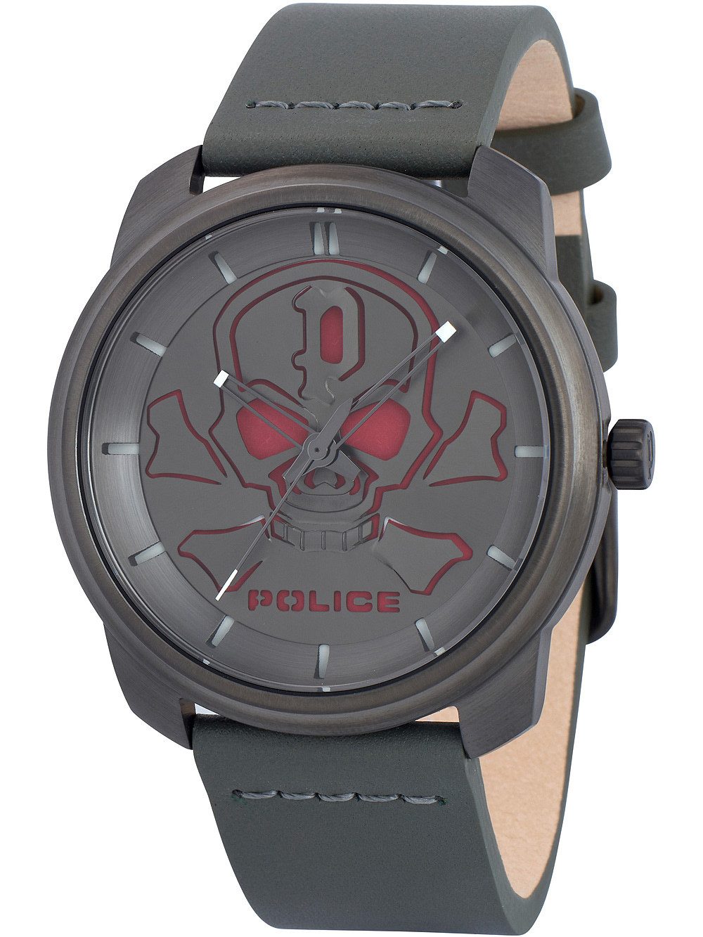 Police Quarzuhr Police PL15714JSU.61 Bleder Herrenuhr 44mm 3ATM Police PL15714JSU.61 Bleder Herrenuhr 44mm 3ATM