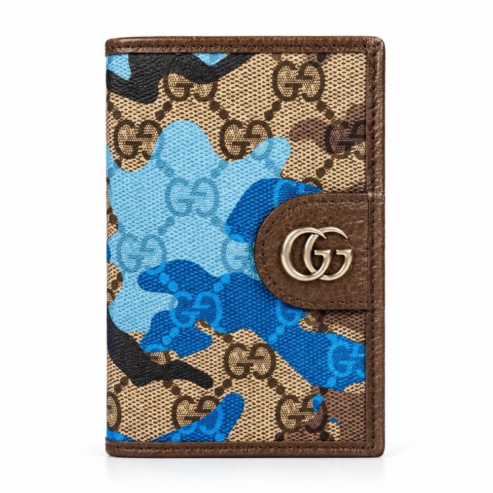 GUCCI Kartenetui GG Long Card Case Marbled