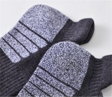 Rouemi Socken Sportsocken,atmungsaktive schweißabsorbierende Laufsocken kurze Socken (4-Paar)