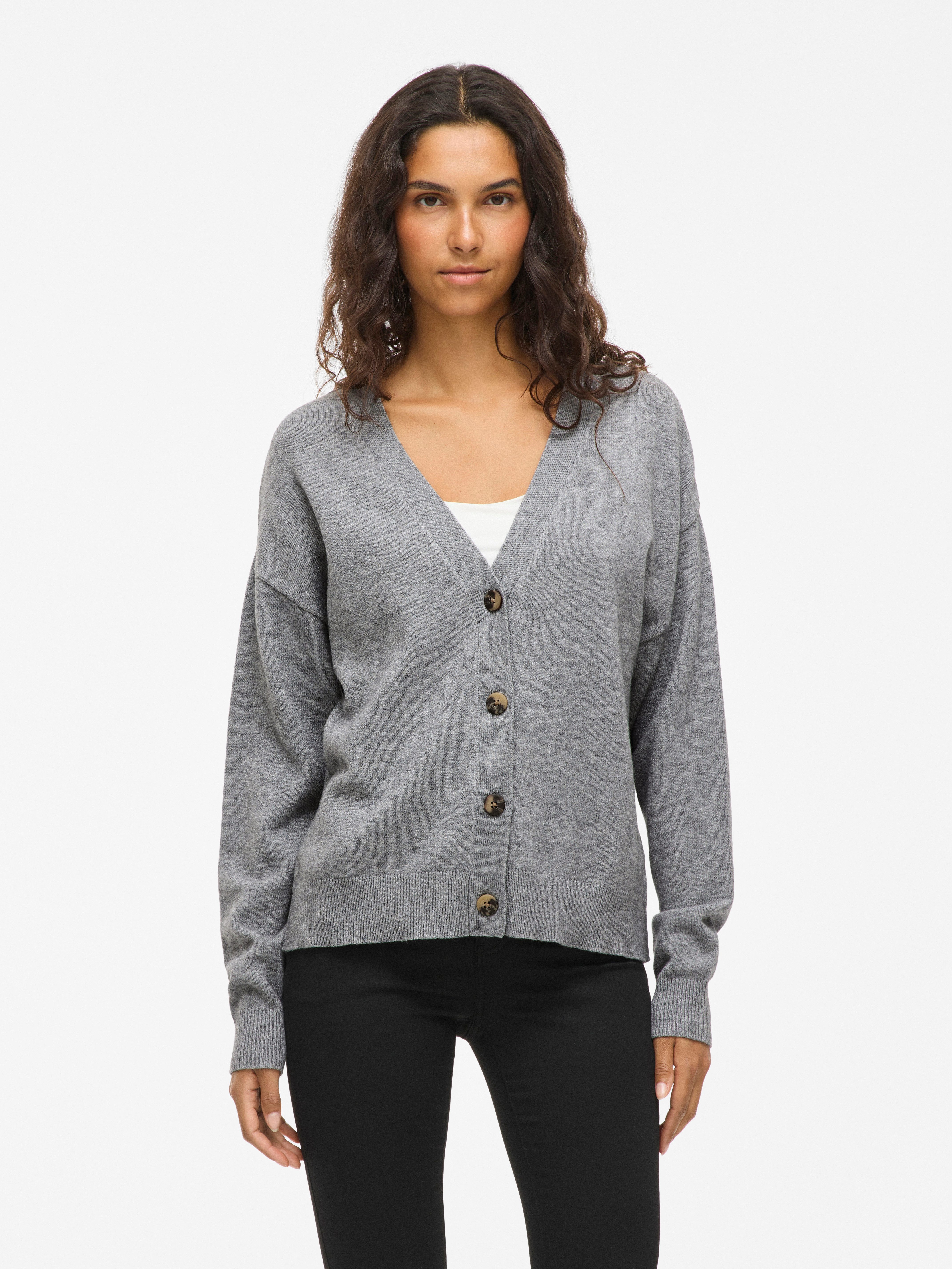 Vila Strickjacke VIRIL V-NECK KNIT CARDIGAN günstig online kaufen