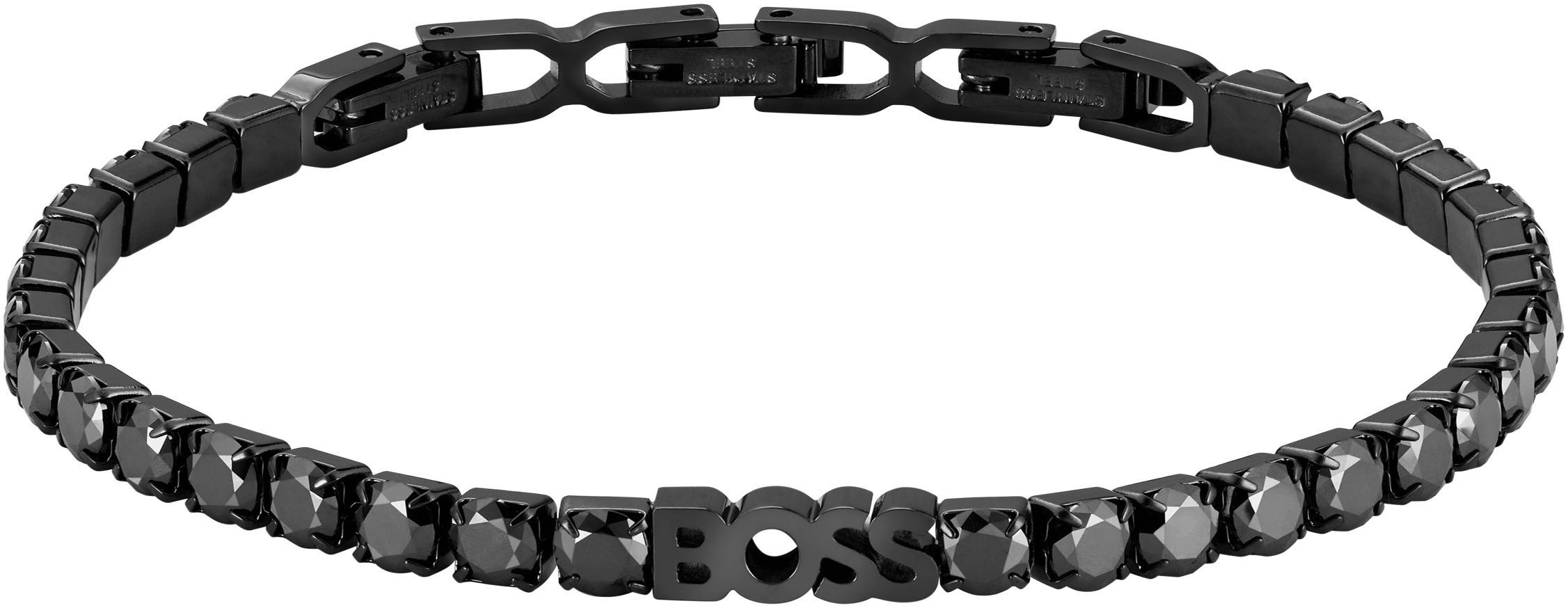 BOSS Tennisarmband KASSY GLOW, 1580707, 1580708, mit Zirkonia (synth)