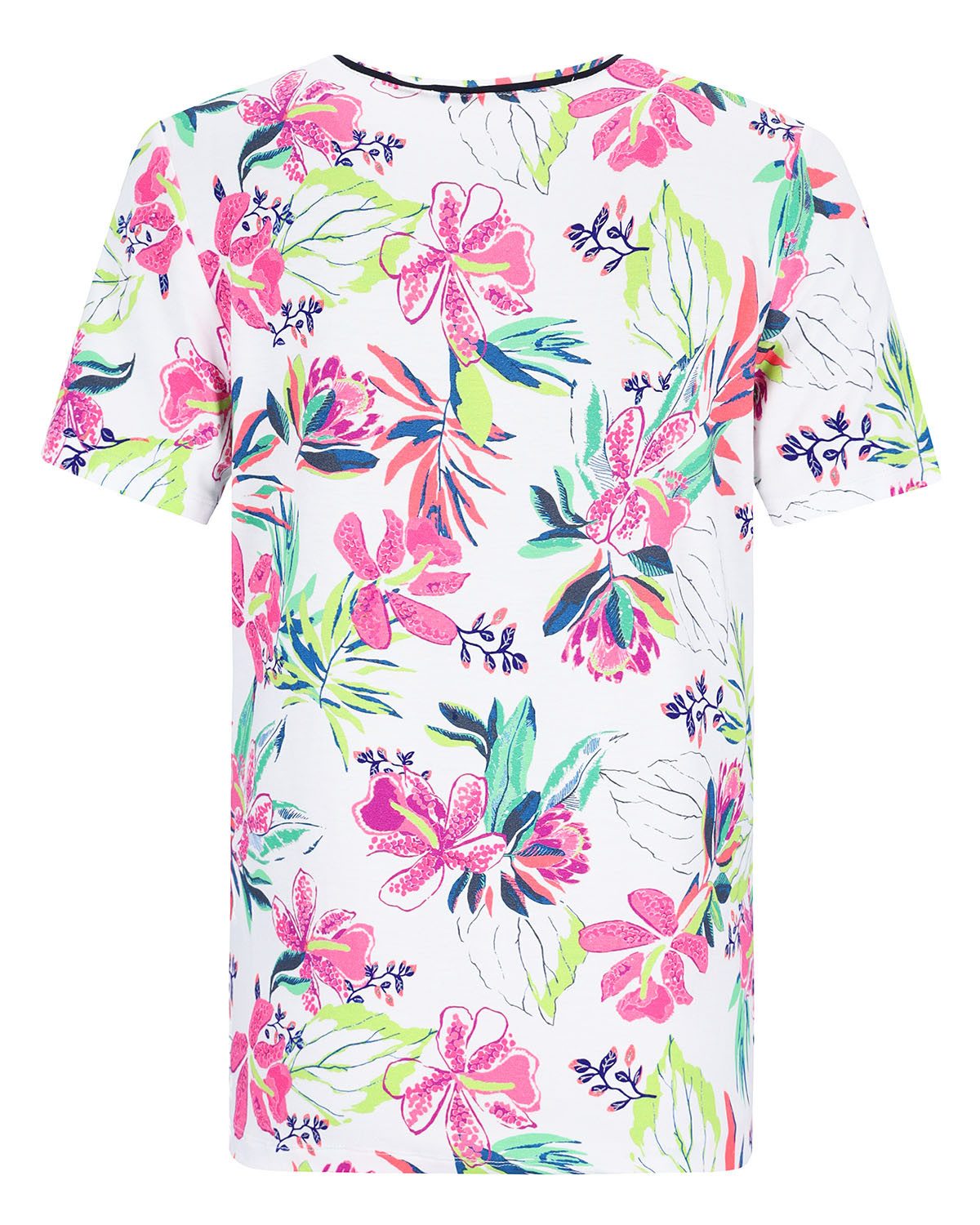 Hajo Blusenshirt Shirt 1/2 Arm Alloverprint günstig online kaufen