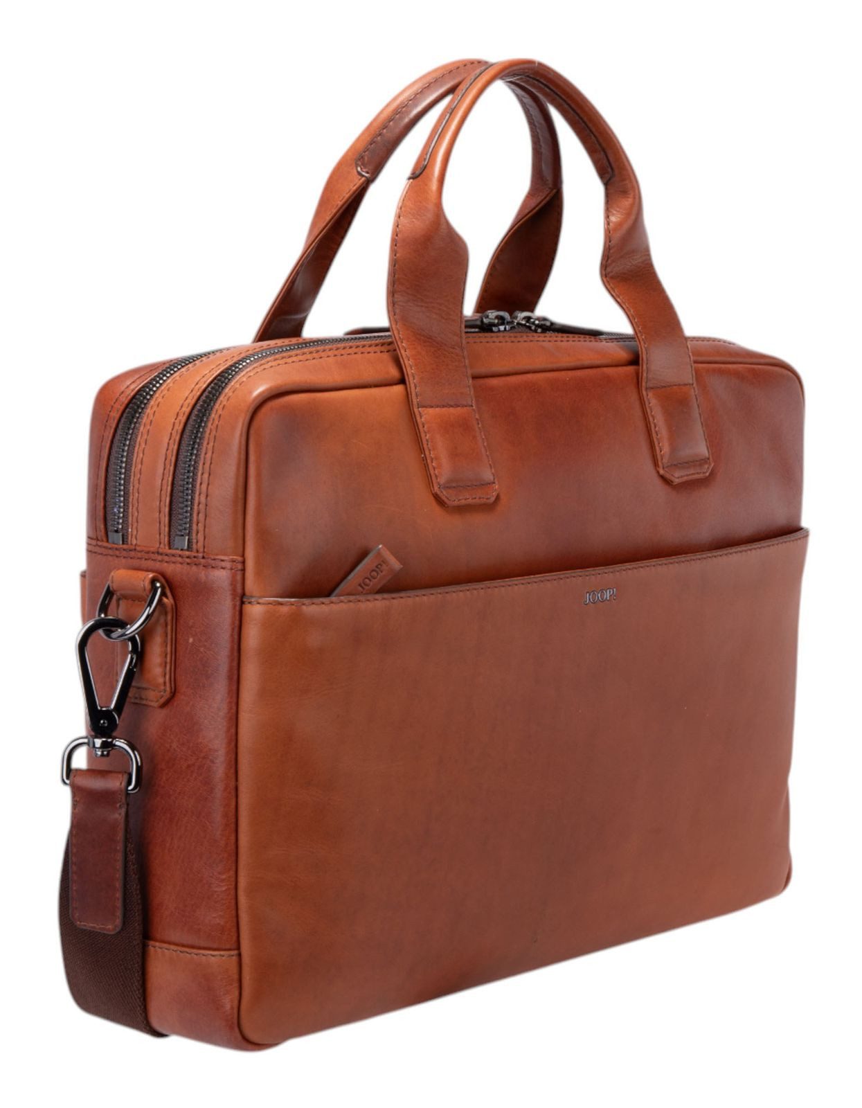 JOOP! Businesstasche Pandion Briefbag, aus echtem Rindsleder