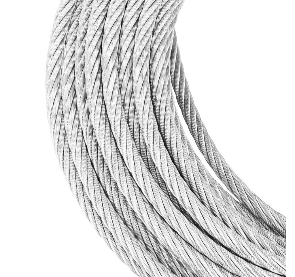 Thumbnail - vidaXL Seilwinde Drahtseilkabel 800 kg 20 m, (1-St)