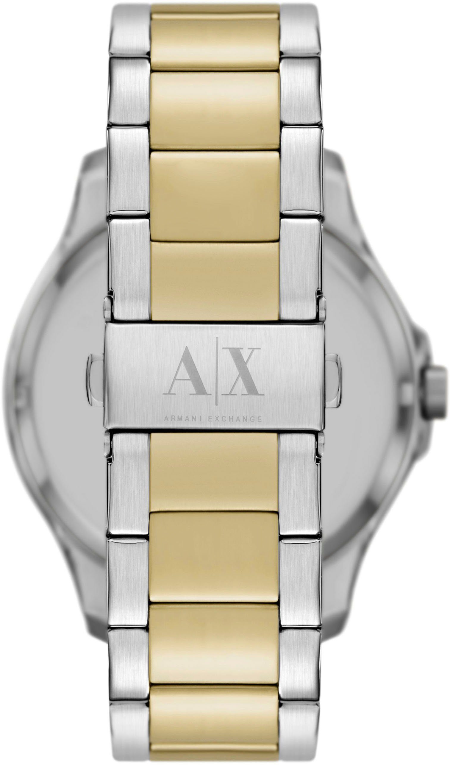 ARMANI EXCHANGE Quarzuhr, Gehäuse aus Edelstahl, Gehäuse-Ø ca. 46 mm