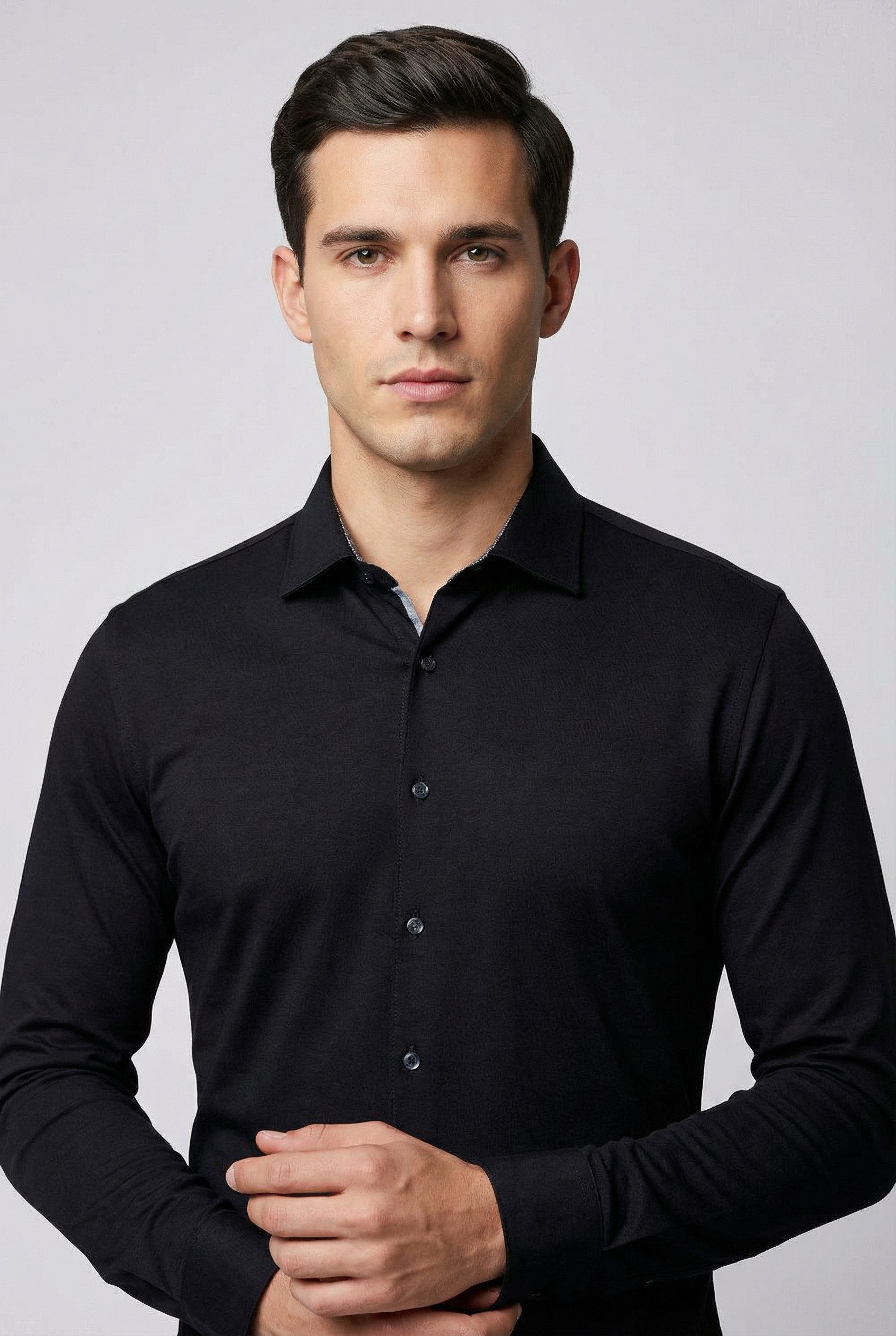 DESOTO Langarmhemd Jerseyhemd Casual Kent günstig online kaufen