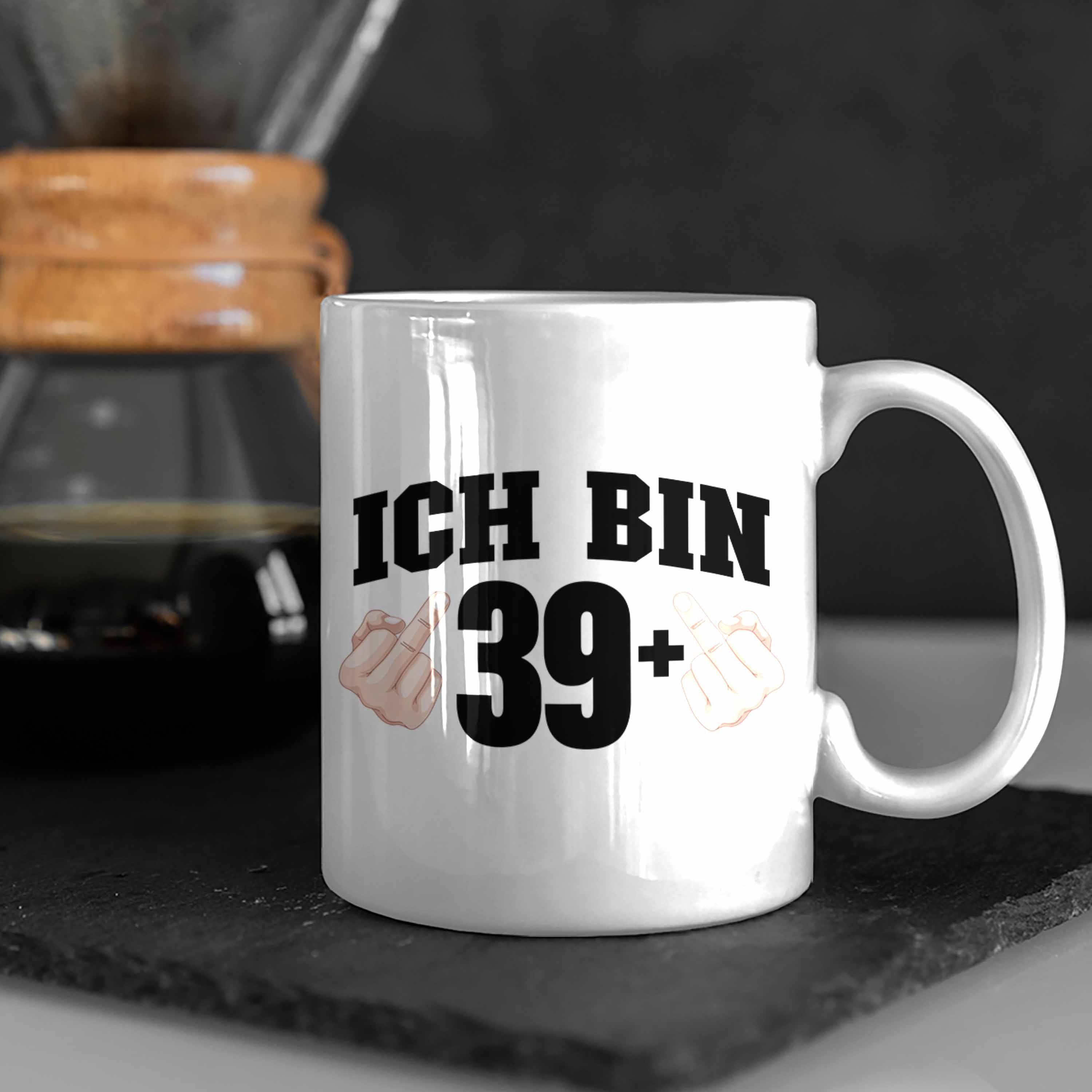 Vater Geburtstag Geschenk 39+ Frau Mittelfinger - Geschenke Weiss Ich Bin Trendation Lustiger Spruch 40. Trendation Mann Tasse Mutter Tasse