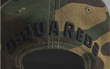 Dsquared2 Baseball Cap DSQUARED2 ICON CAMOUFLAGE LOGO BASEBALLKAPPE HAT BASEBALL CAP EMBROIDE