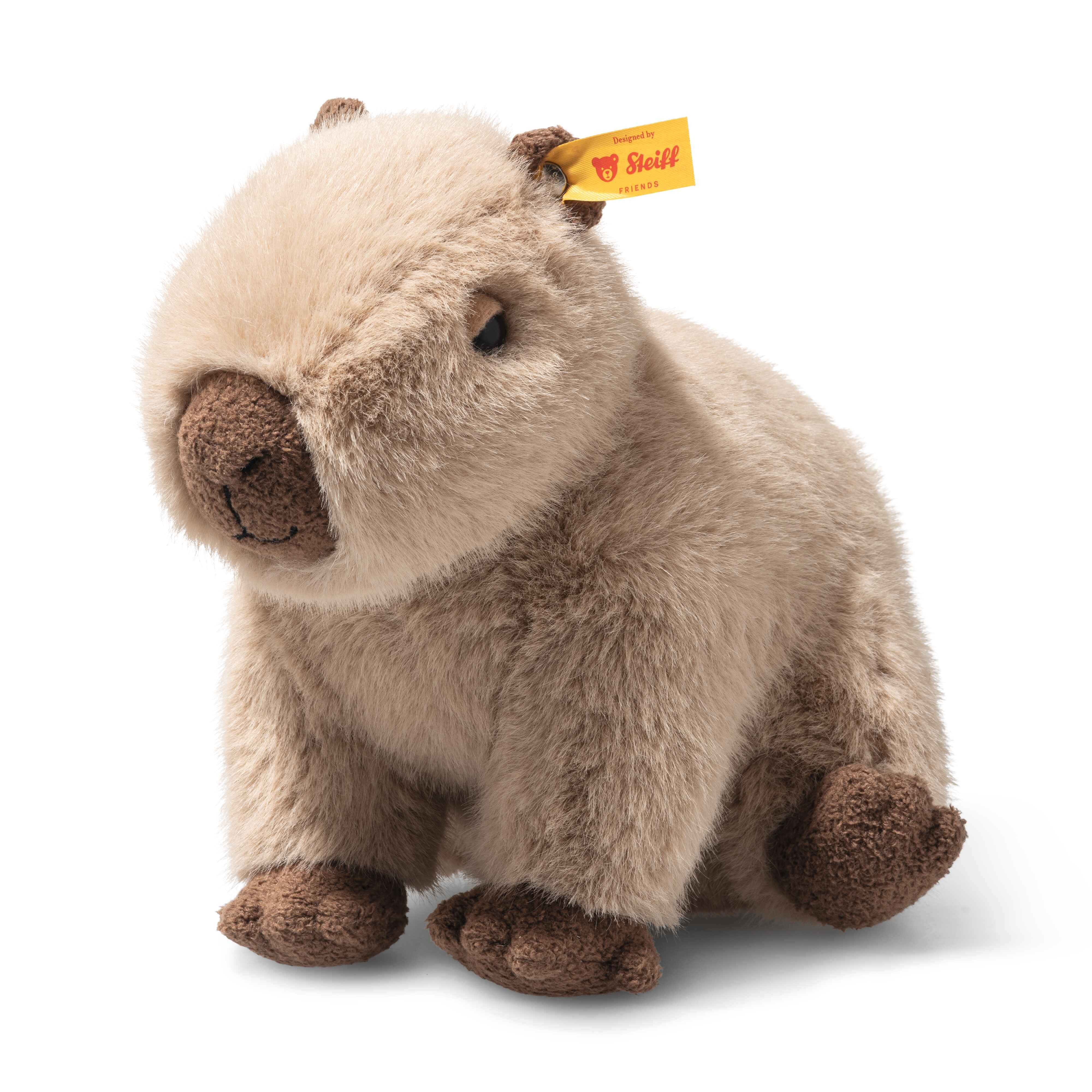 Steiff Kuscheltier Chip Capybara, 23 cm, braun