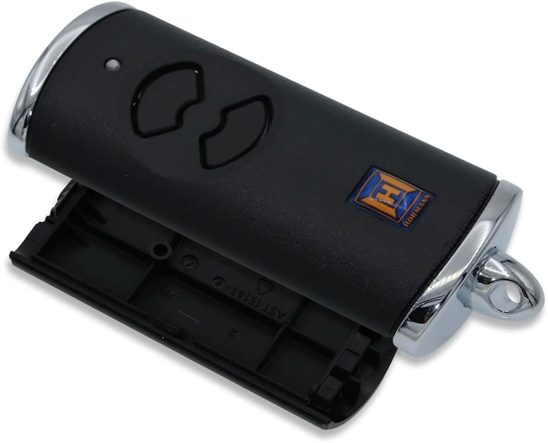 Türöffner Hörmann Handsender Cover HSE2BS schwarz Struktur matt Leer Gehäuse