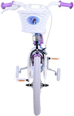 TPFSports Kinderfahrrad Disney Frozen 2 mit Rücktritt + Handbremse, 1 Gang, (Mädchen Fahrrad - Rutschfeste Sicherheitsgriffe), Kinder Fahrrad 16 Zoll mit Stützräder Laufrad Mädchen Kinderrad