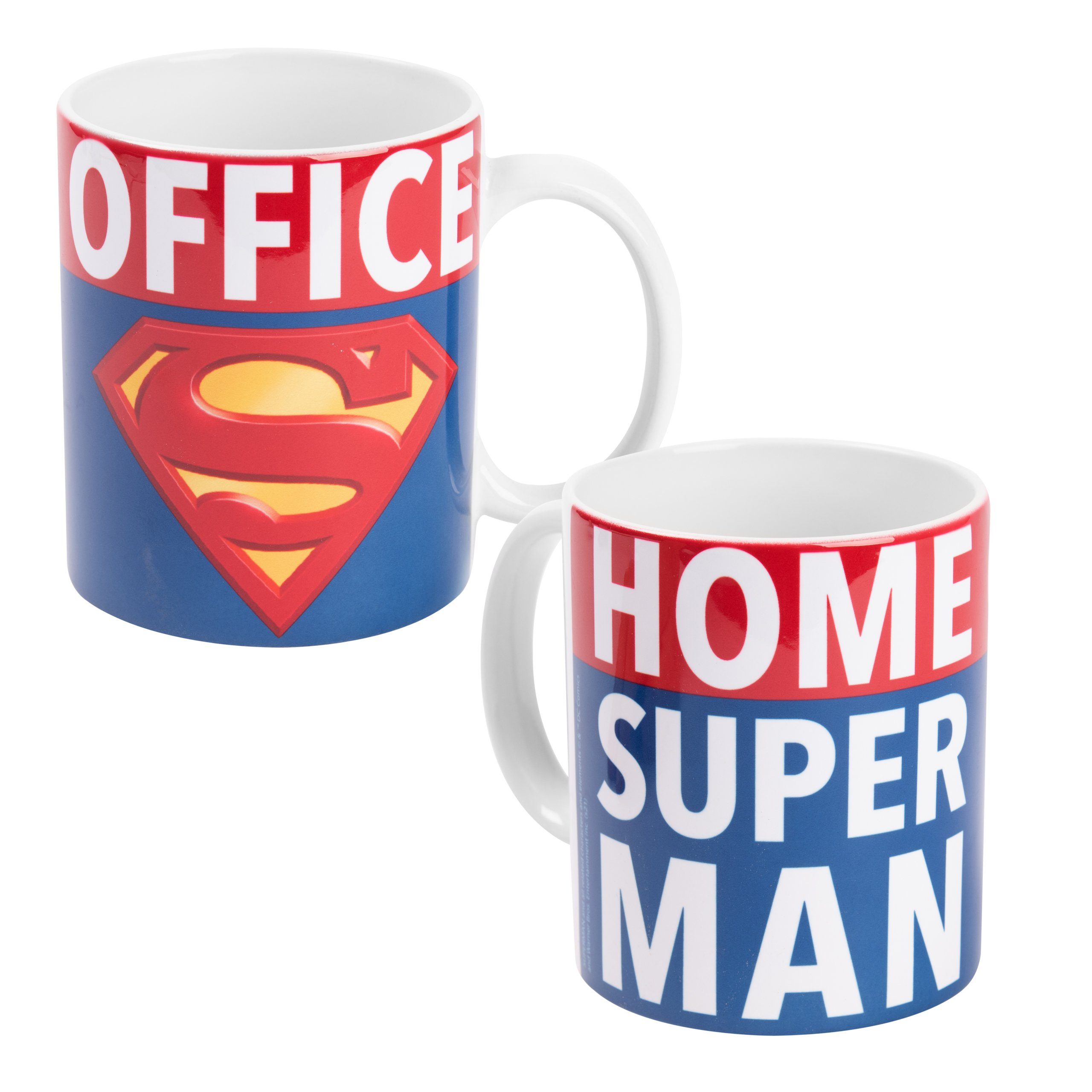 United Labels® Tasse DC Comics Tasse - Superman - Homeoffice aus Keramik 320ml, Keramik