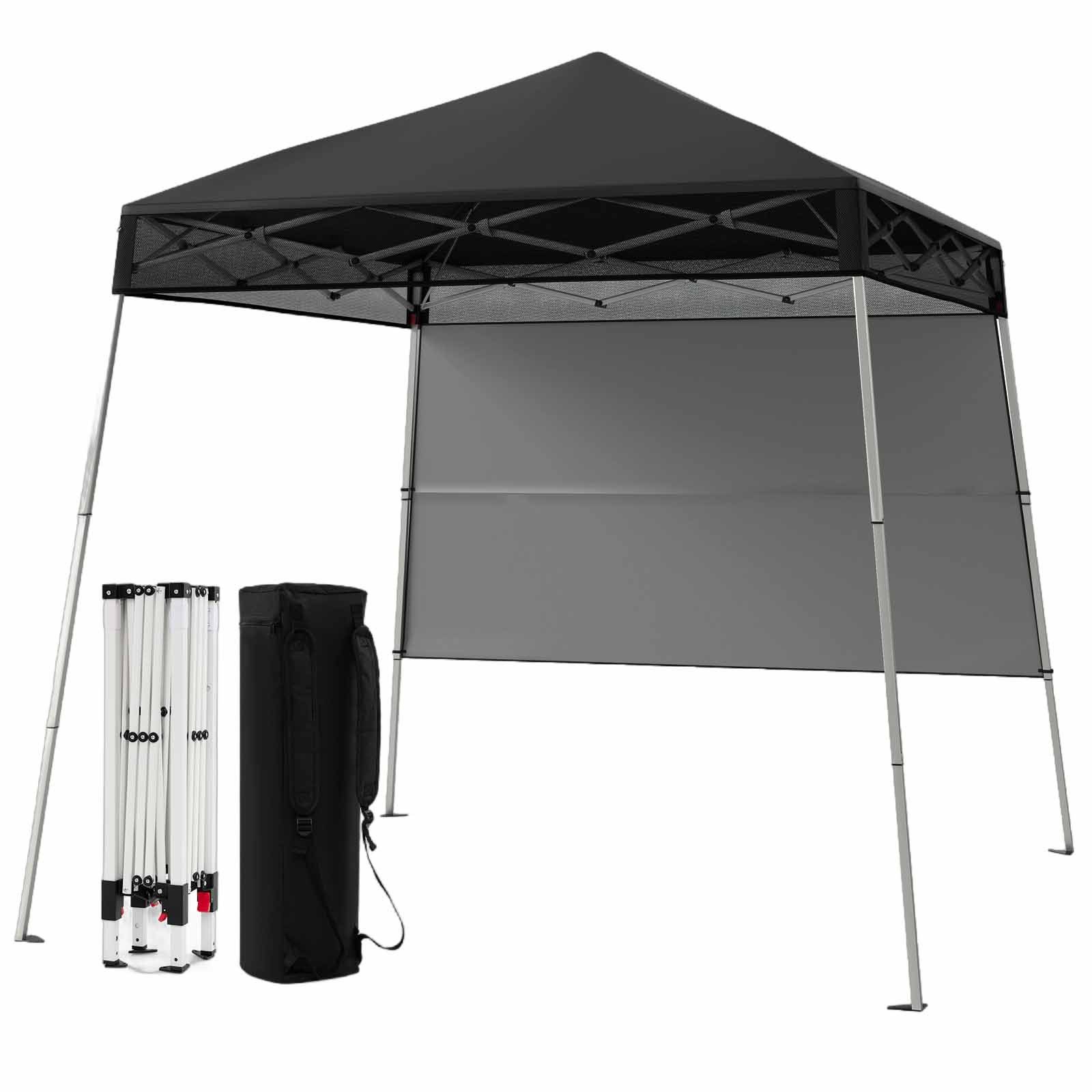 COSTWAY Faltpavillon, mit 1 Seitenteilen, 182x182 günstig online kaufen