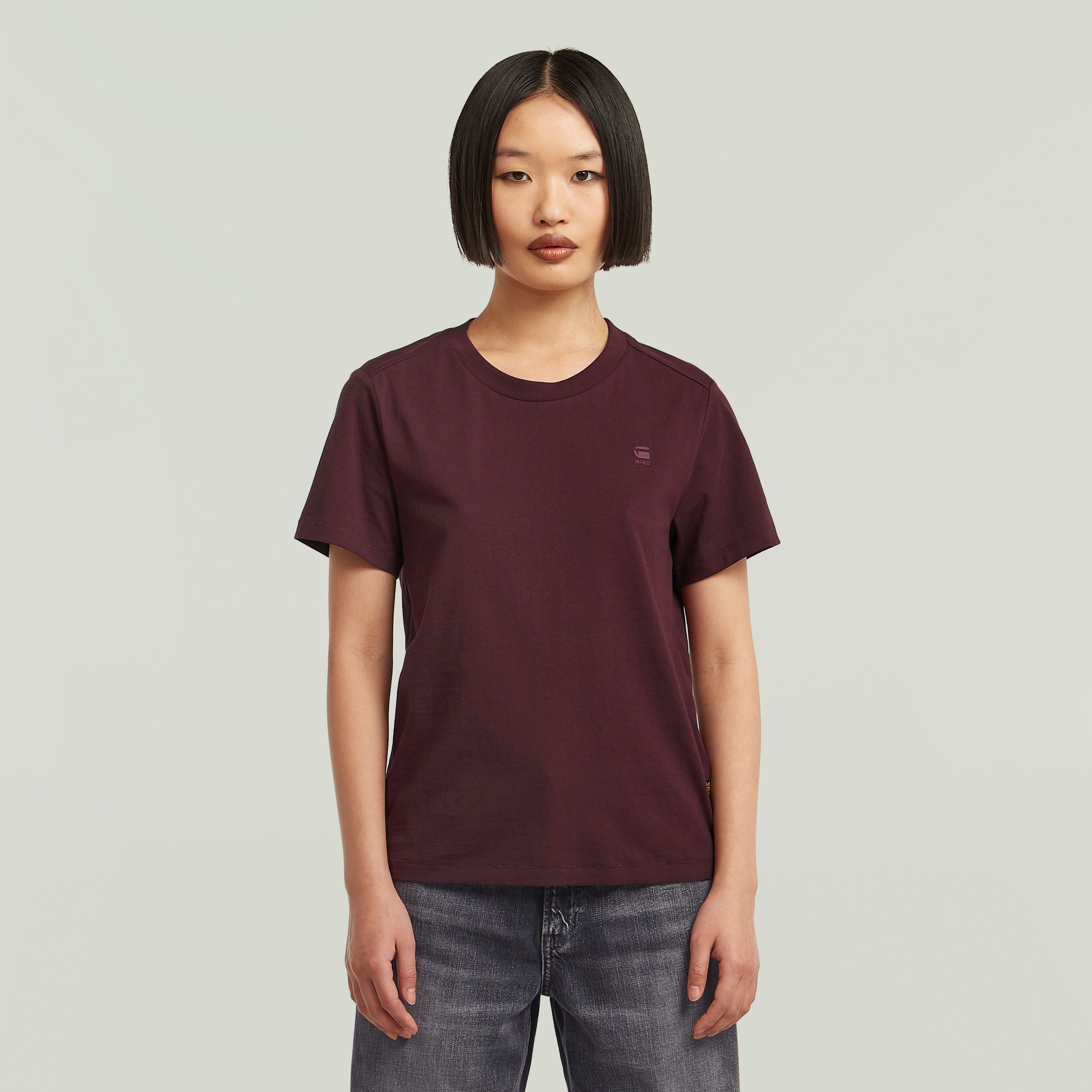 G-STAR T-Shirt Nifous mit kleiner Logo-Stickerei günstig online kaufen