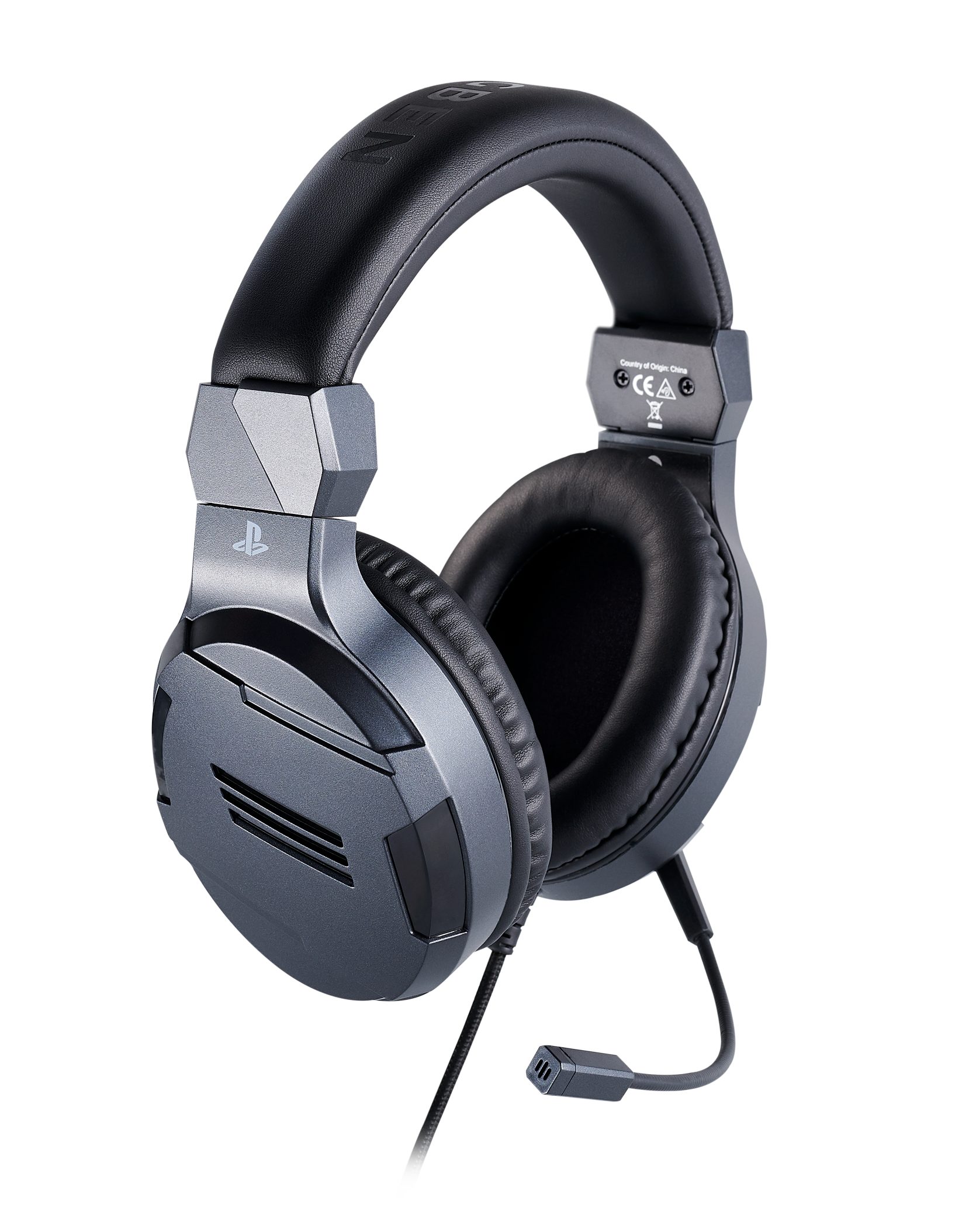 nacon PS4 Stereo-Headset V3 [Offizielle Playstation Lizenz] titan Gaming-Headset