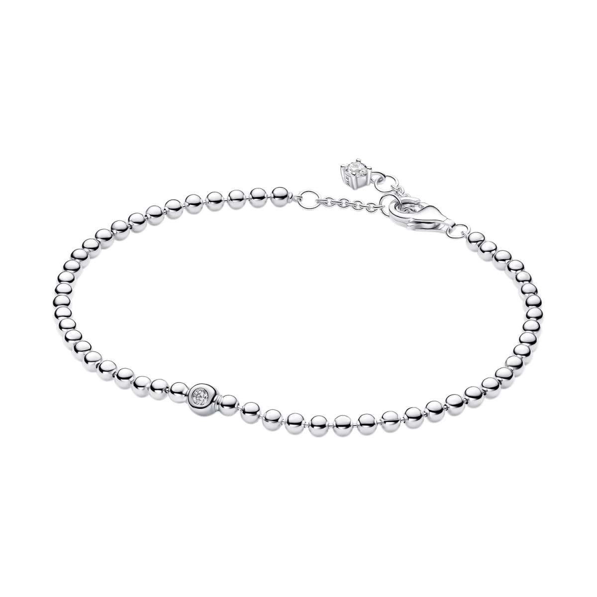 Pandora Silberarmband 594822C01, für Frauen Kugeln & Funkelnde Steine