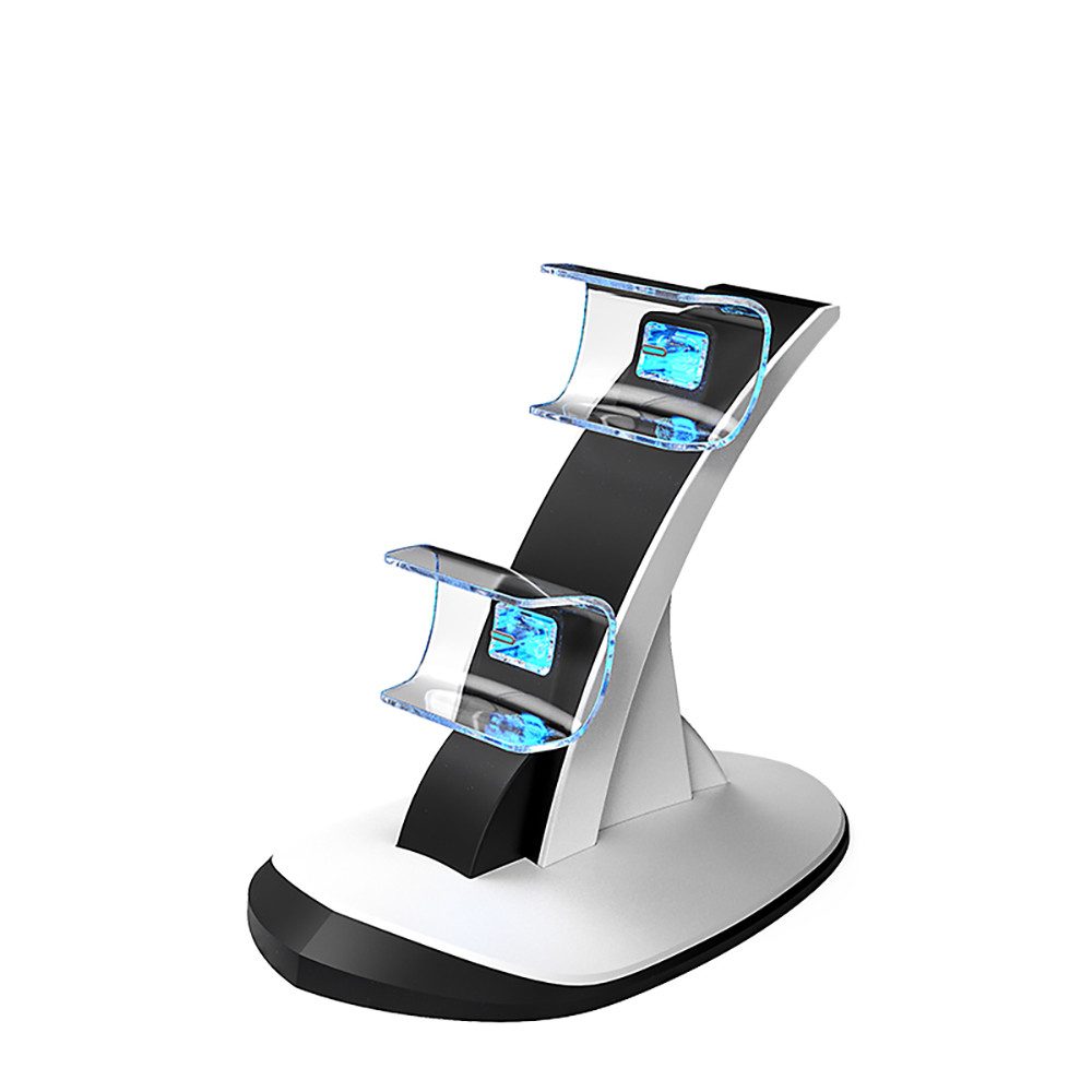 Toomoke PS5 Controller Ladestation,Dual-USB Schnellladung,Zubehör für PS5 Controller-Ladestation (1000 mA, Ladekabel PS5 Zubehör für PlayStation 5)