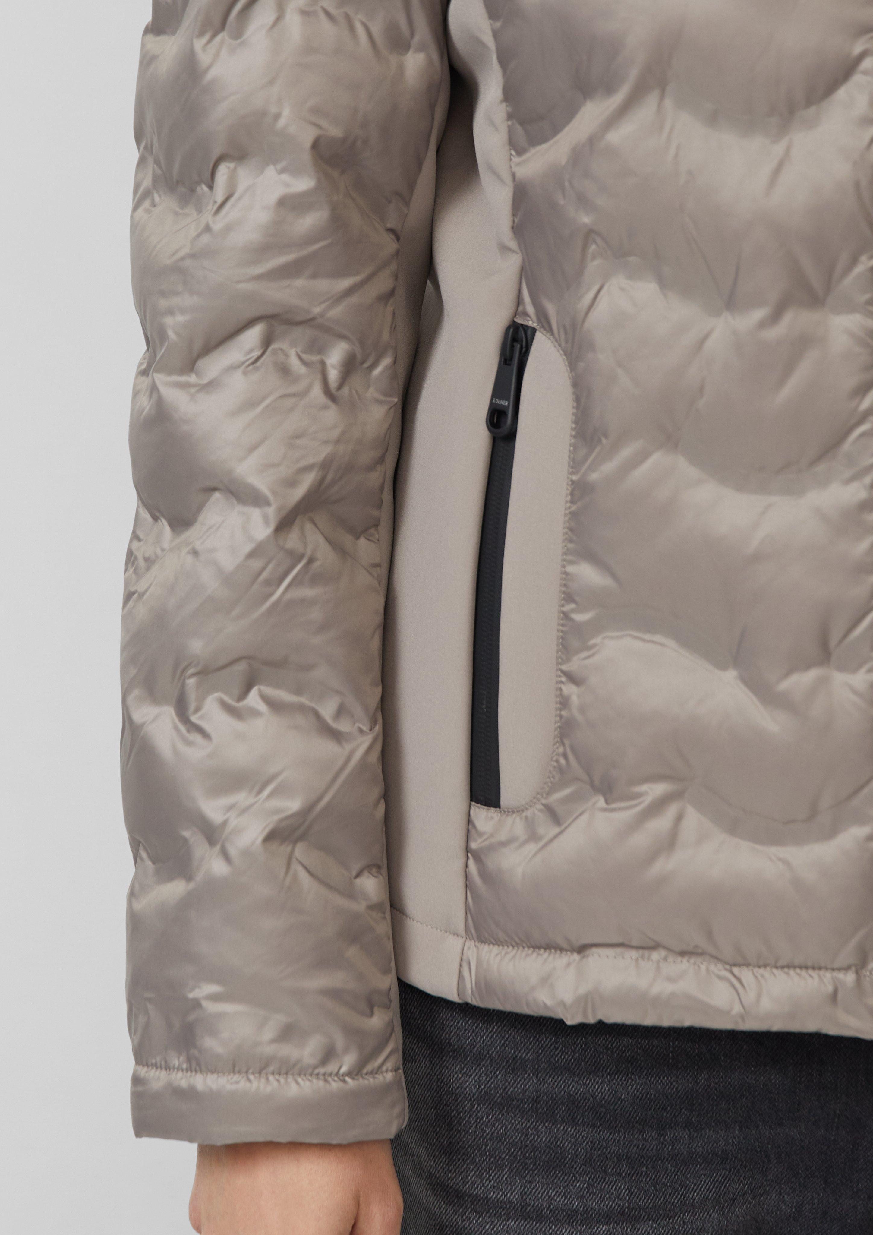 s.Oliver Funktionsjacke Leichte Jacke im Fabricmix günstig online kaufen
