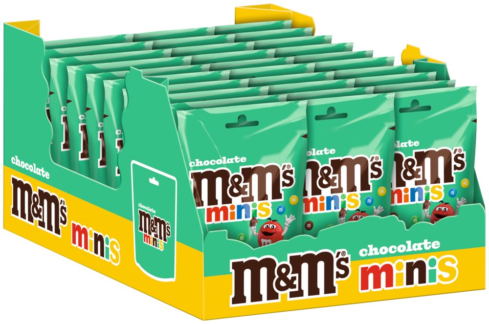 M&M's Süßigkeit M&M'S Minis Chocolate 30x135g