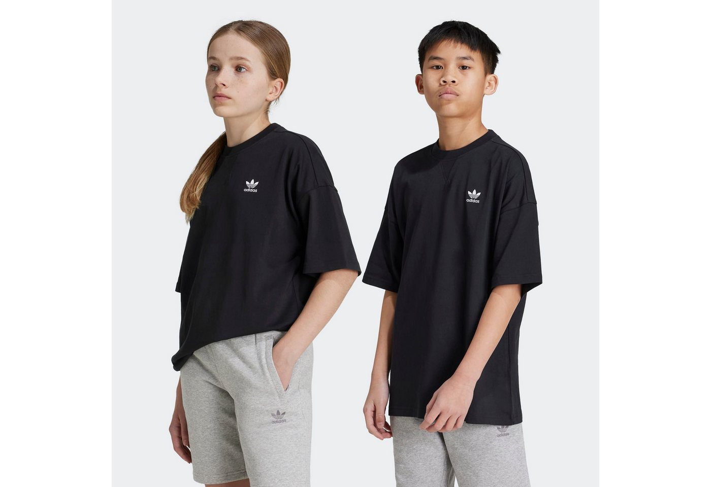 adidas Originals T-Shirt KIDS lockere Passform, für Kinder, mit aufgesticktem Trefoil Logo