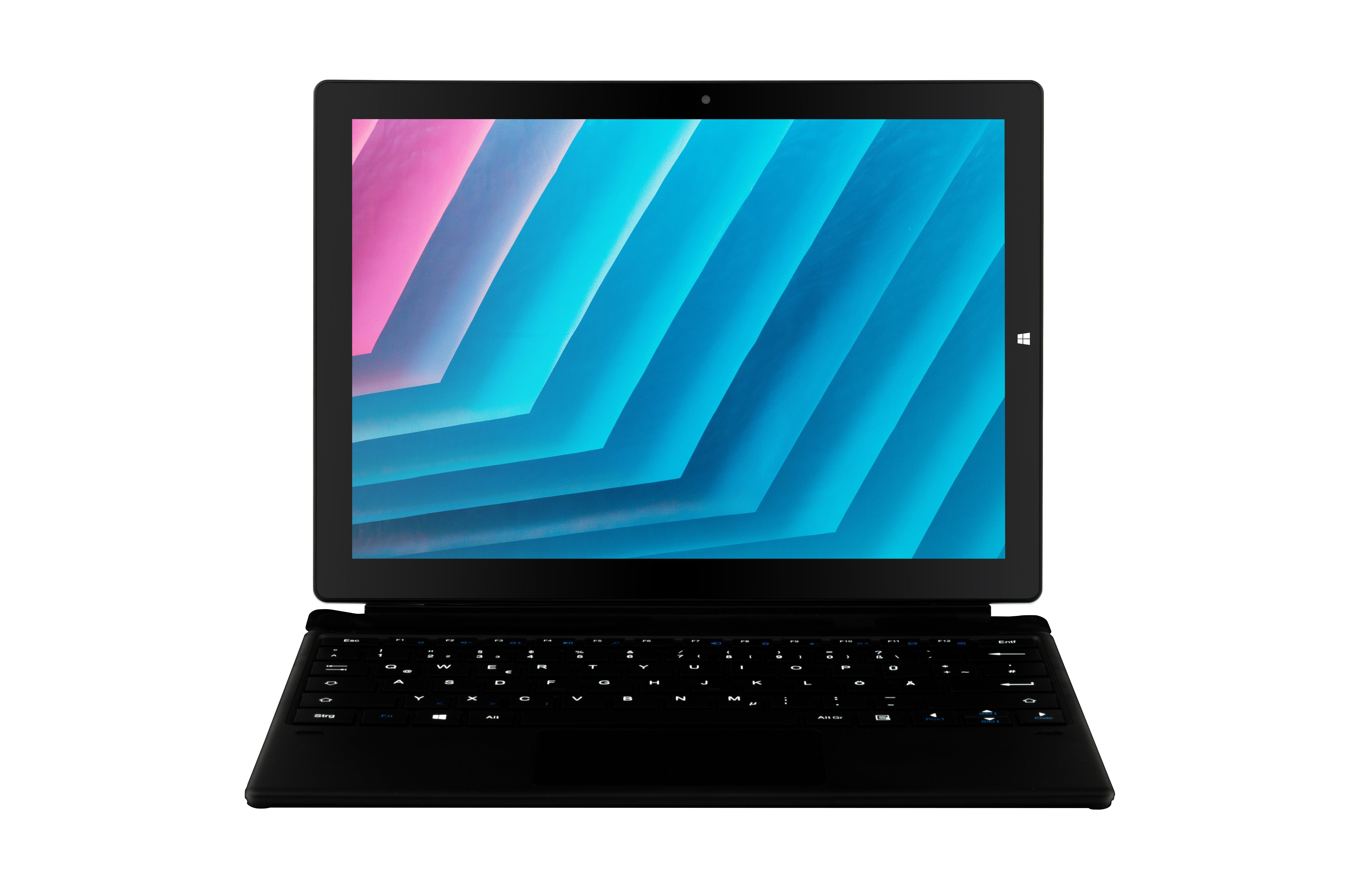 Hyrican ENWO Pad, Business Tablet mit Tastatur, Convertible Notebook Tablet (12,3