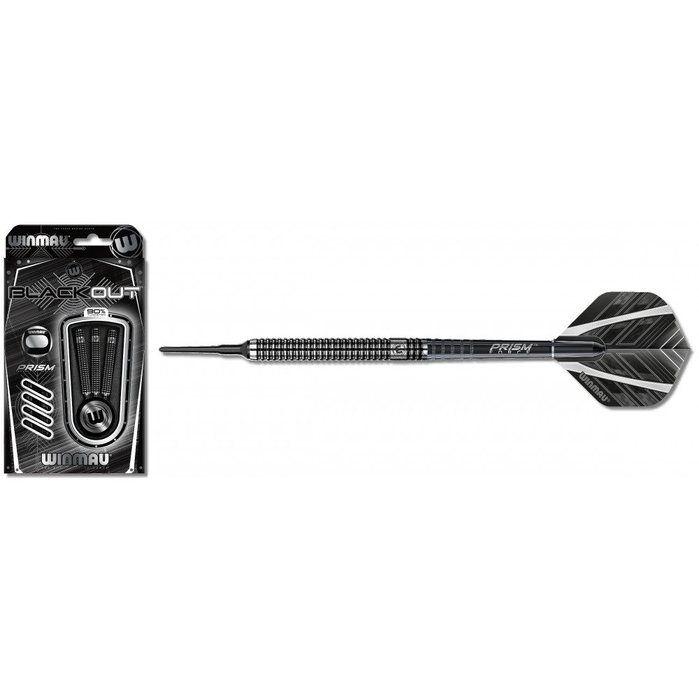 Winmau Softdarts Winmau Softdart Blackout 2061-18g Darts.