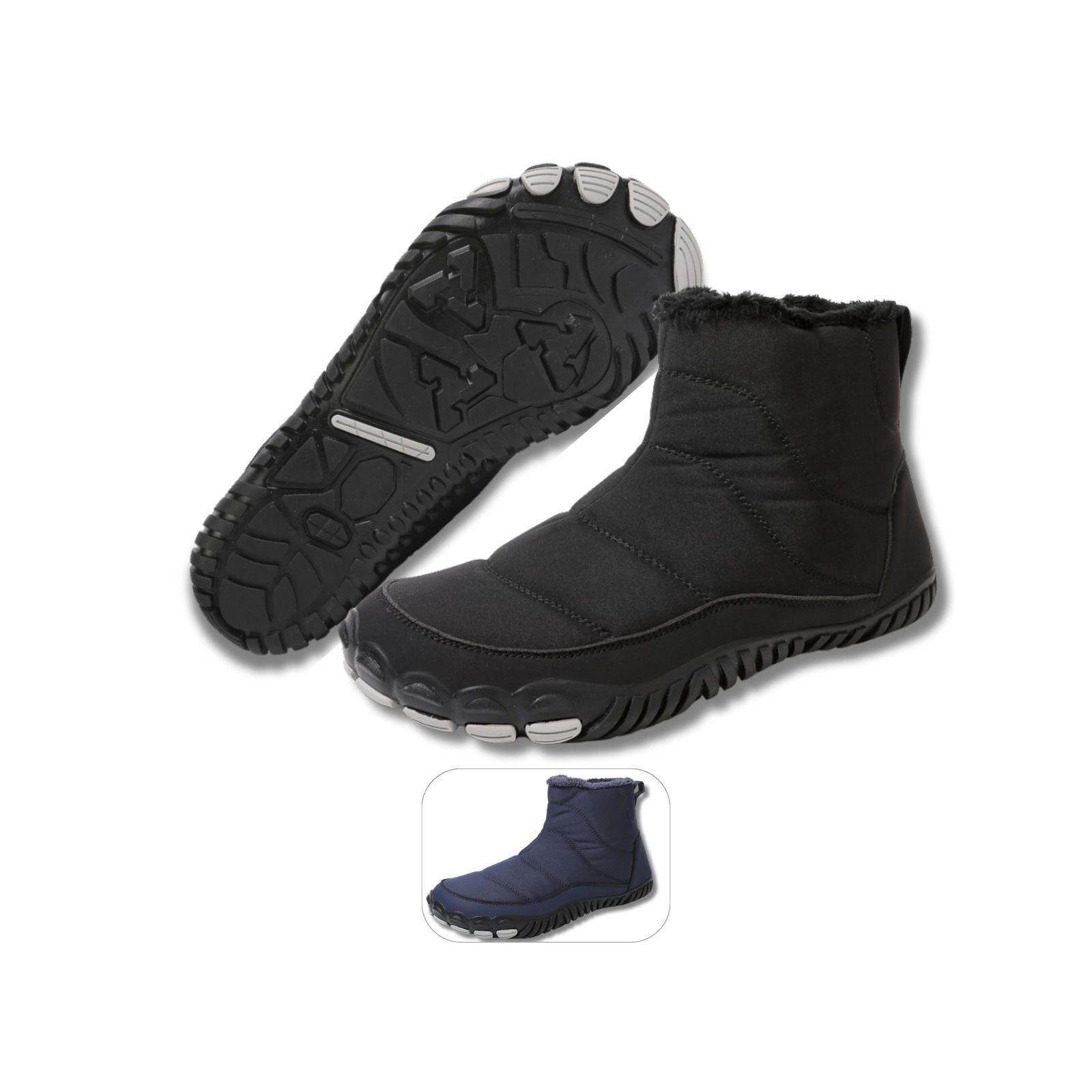 DOTALES Warmstep Barfußschuhe Winterstiefel Damen & Herren – Exklusiv & Barfußschuh Minimalschuhe