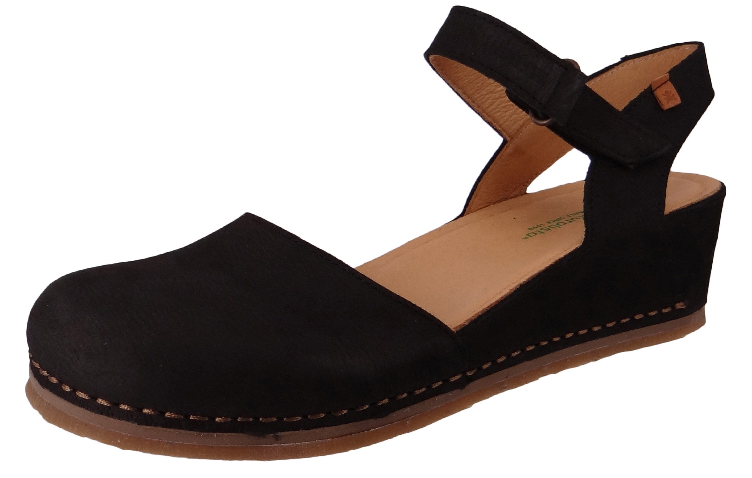 El Naturalista N5850 Picual Keil Black Sandale