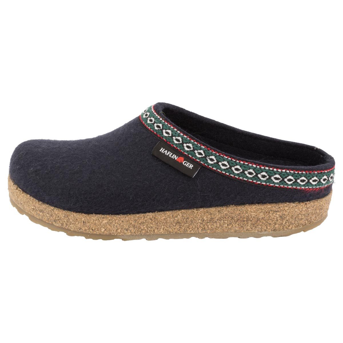 Haflinger Franzl Clog (1-tlg) Clogs - Bequem und wärmend, Anatomisch geformtes Fußbett