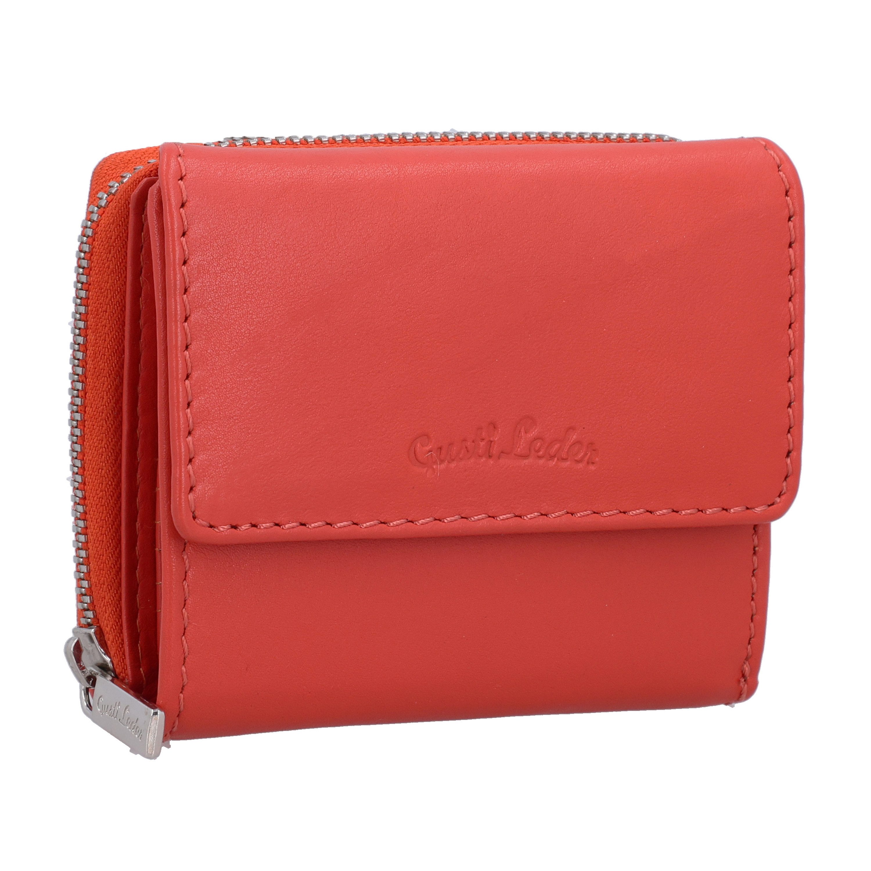 Gusti Leder Geldbörse Gusti Leder unisex wallet Brigitta RFID protection (querformat, 1-tlg., querformat)