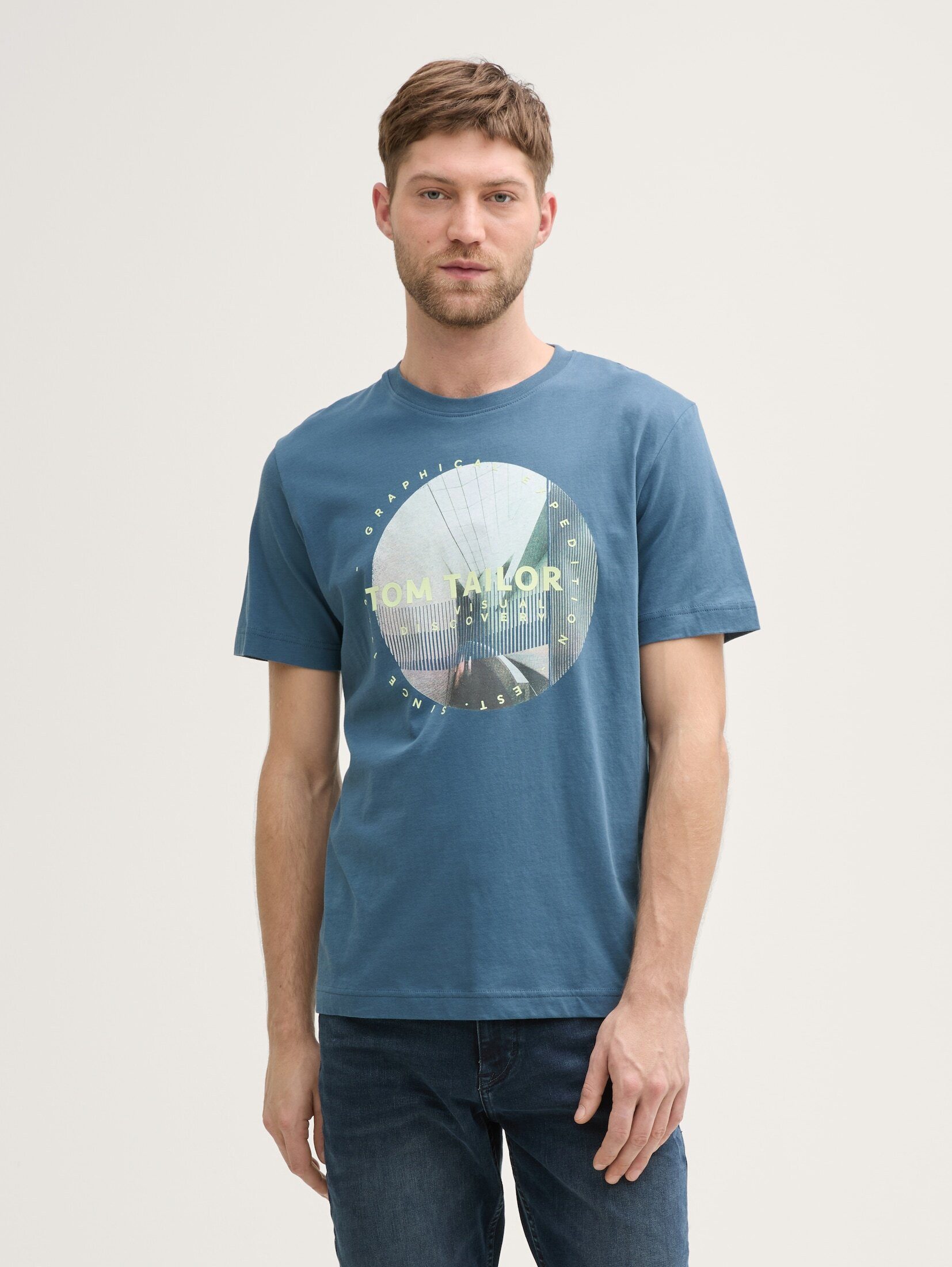 TOM TAILOR T-Shirt T-Shirt mit Foto-Print günstig online kaufen