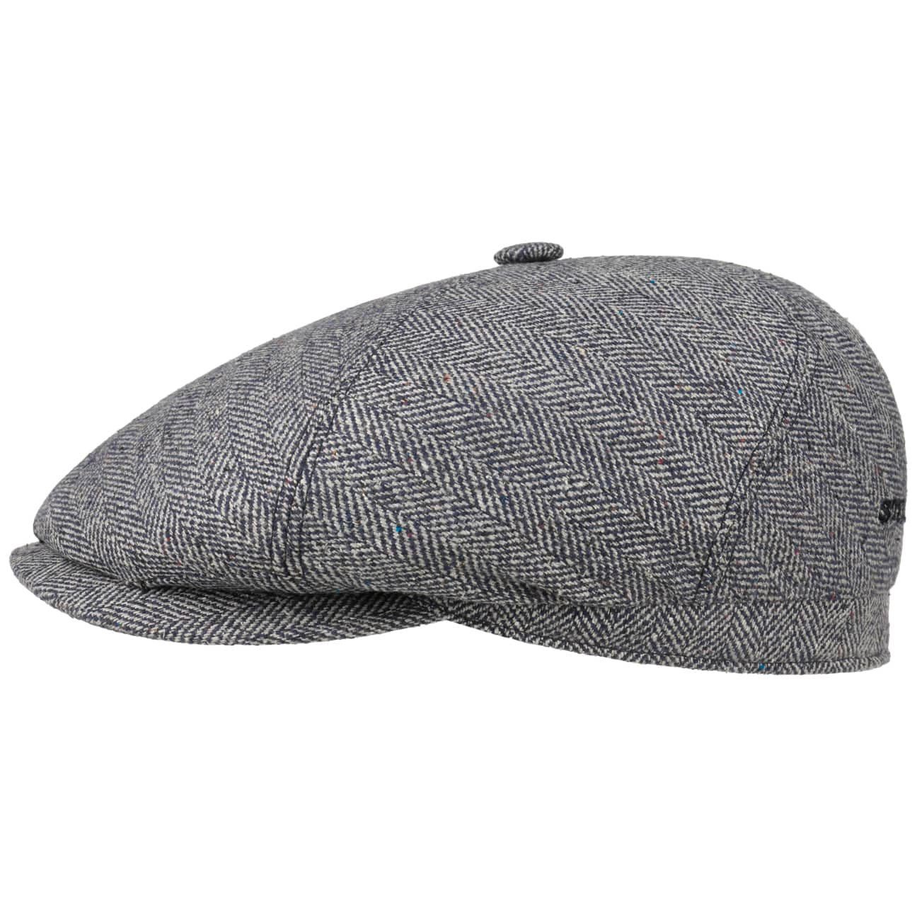 Stetson Flat Cap (1-St) Schirmmütze mit Schirm, Made in the EU